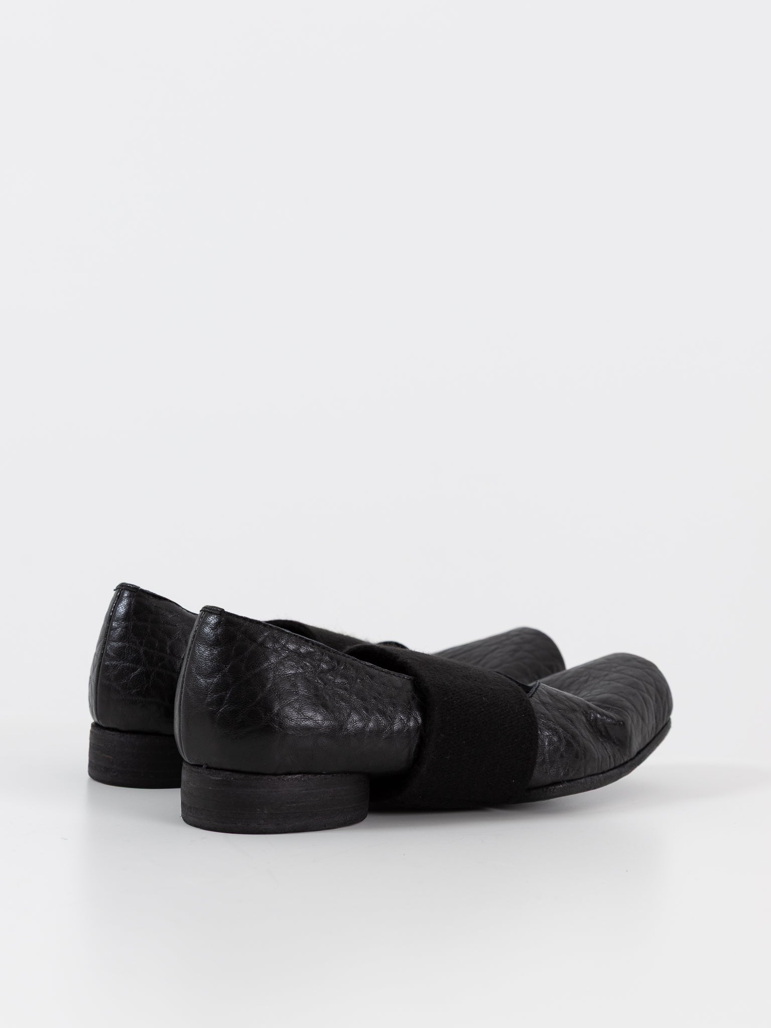 Uma Wang Ballet Strap in Black - UMA WANG at Worthwhile - shop SHOES