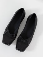 Uma Wang Ballet Strap in Black - UMA WANG at Worthwhile - shop SHOES