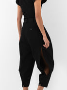 Uma Wang Pear Pants in Black - UMA WANG at Worthwhile - shop PANT