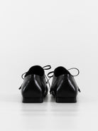 Uma Wang Square Derby in Shiny Black - UMA WANG at Worthwhile - shop SHOES