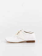Uma Wang Square Derby in Off White - UMA WANG at Worthwhile - shop SHOES