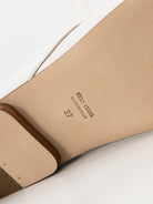 Uma Wang Square Derby in Off White - UMA WANG at Worthwhile - shop SHOES