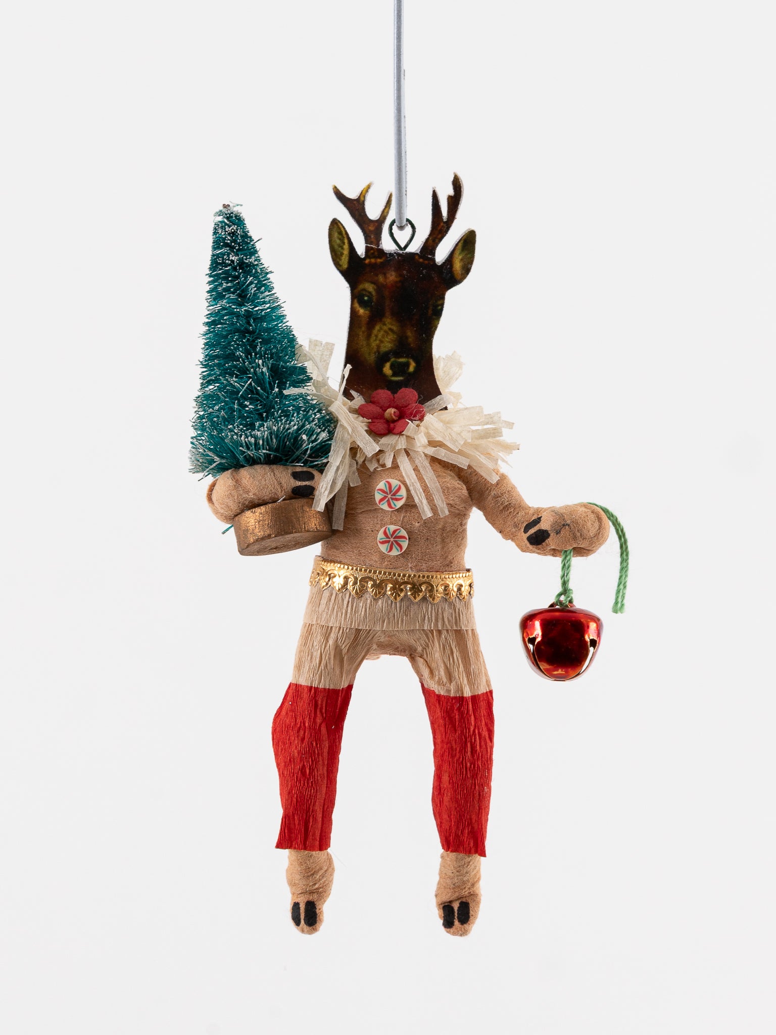 Woodland Stag Ornament - VINTAGE BY CRYSTAL at Worthwhile - shop ORNAMENT