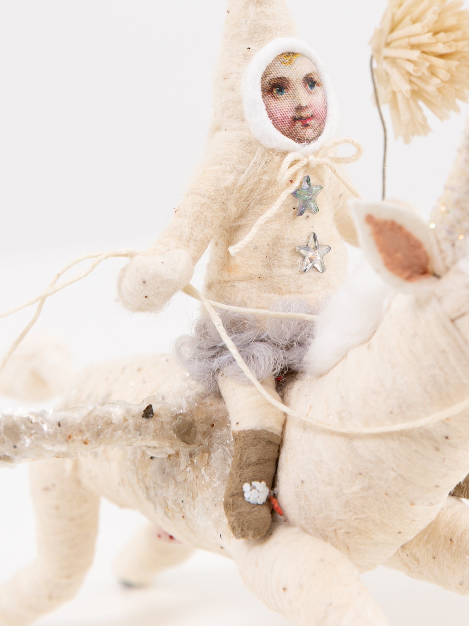 Flying Pegasus Rider Ornament - VINTAGE BY CRYSTAL at Worthwhile - shop ORNAMENT