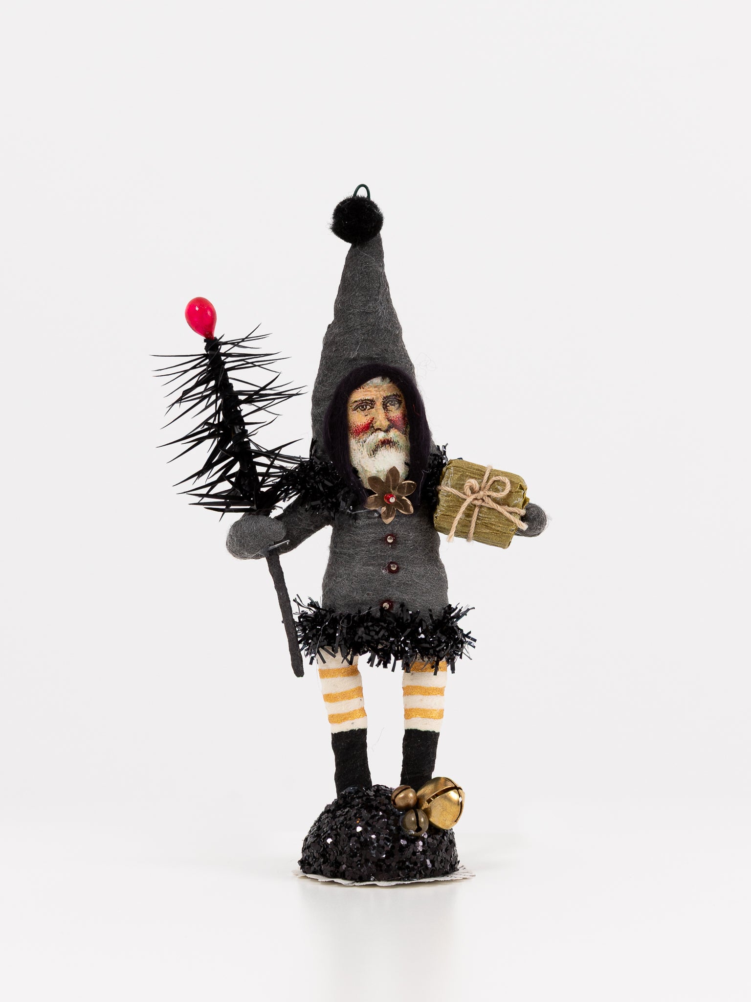 Night Santa Figure - VINTAGE BY CRYSTAL at Worthwhile - shop ORNAMENT