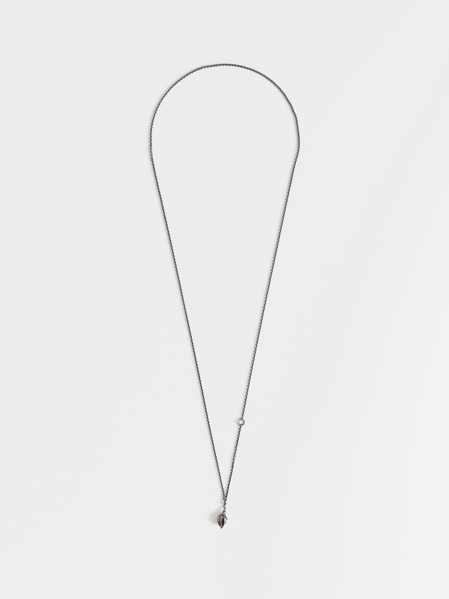 Werkstatt:München Mini Rosebud Chain Necklace - WERKSTATT:MUNCHEN at Worthwhile - shop NECKLACES