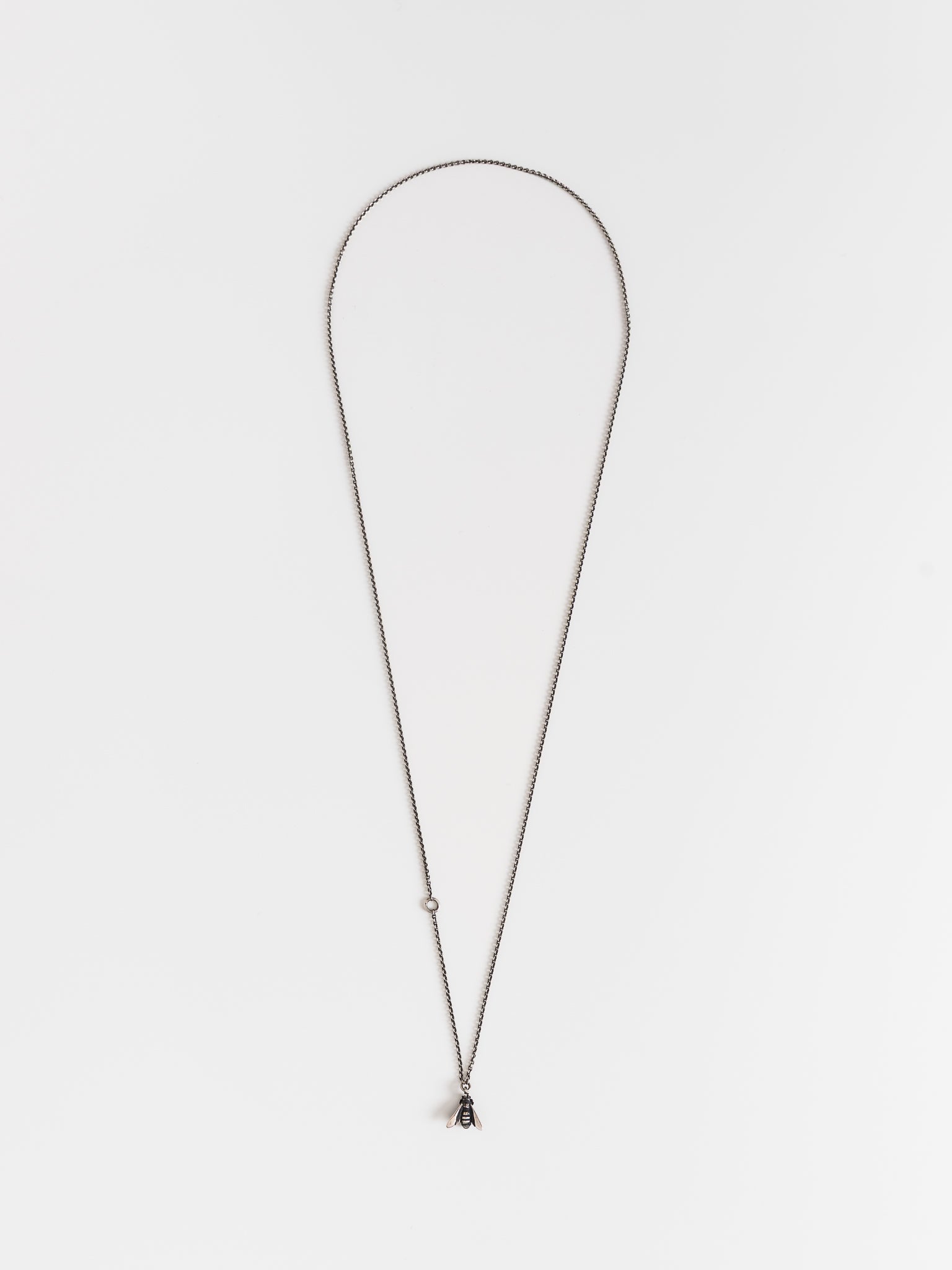 Werkstatt:München Mini Bee Chain Necklace - WERKSTATT:MUNCHEN at Worthwhile - shop NECKLACES