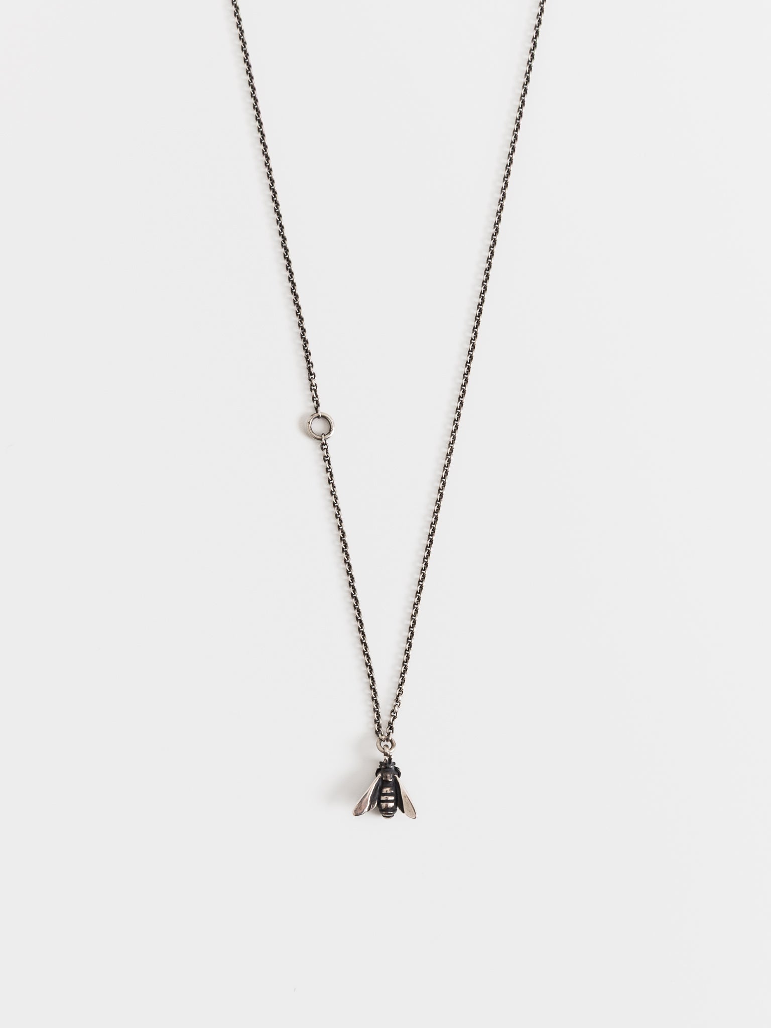 Werkstatt:München Mini Bee Chain Necklace - WERKSTATT:MUNCHEN at Worthwhile - shop NECKLACES