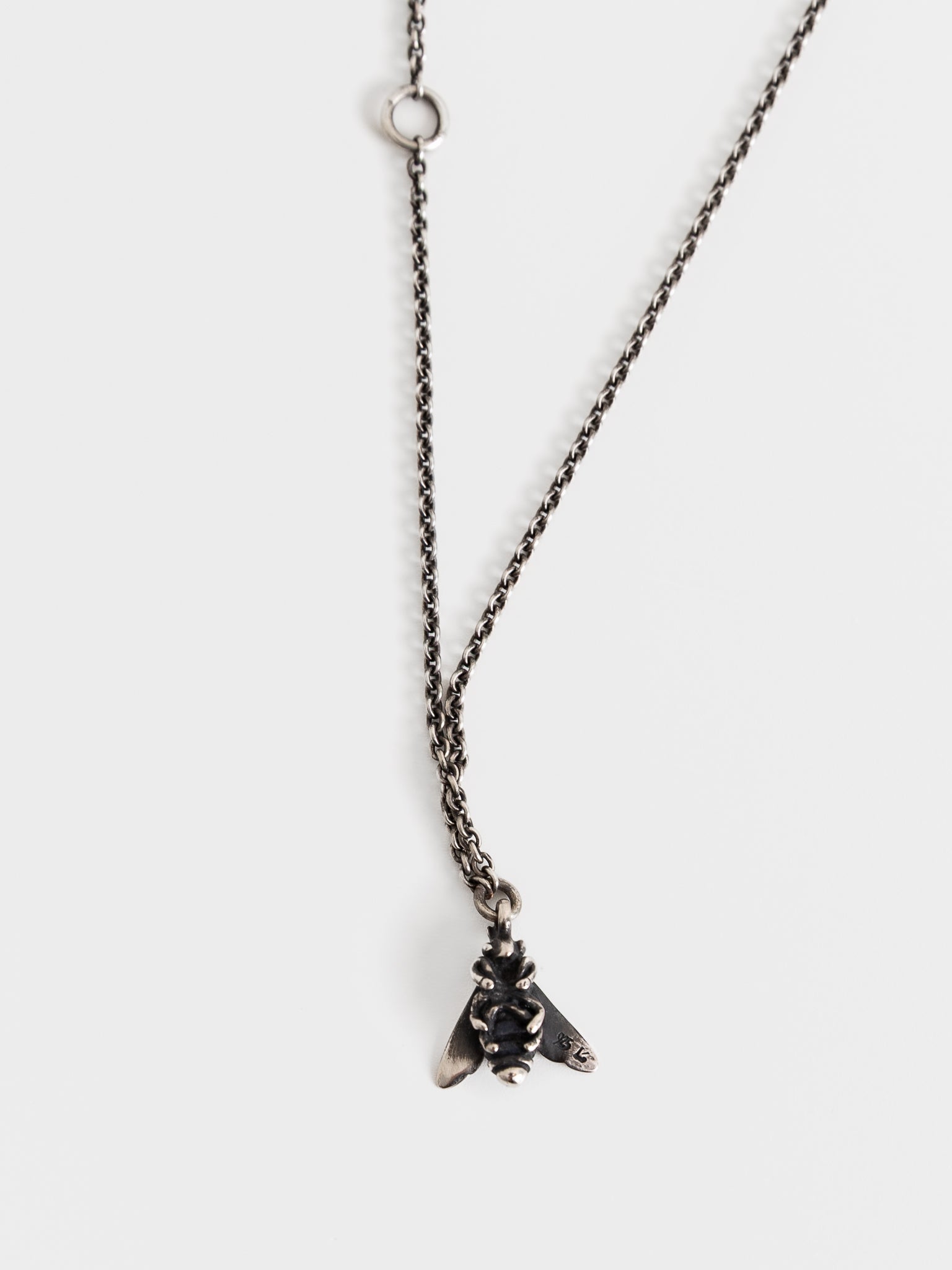 Werkstatt:München Mini Bee Chain Necklace - WERKSTATT:MUNCHEN at Worthwhile - shop NECKLACES