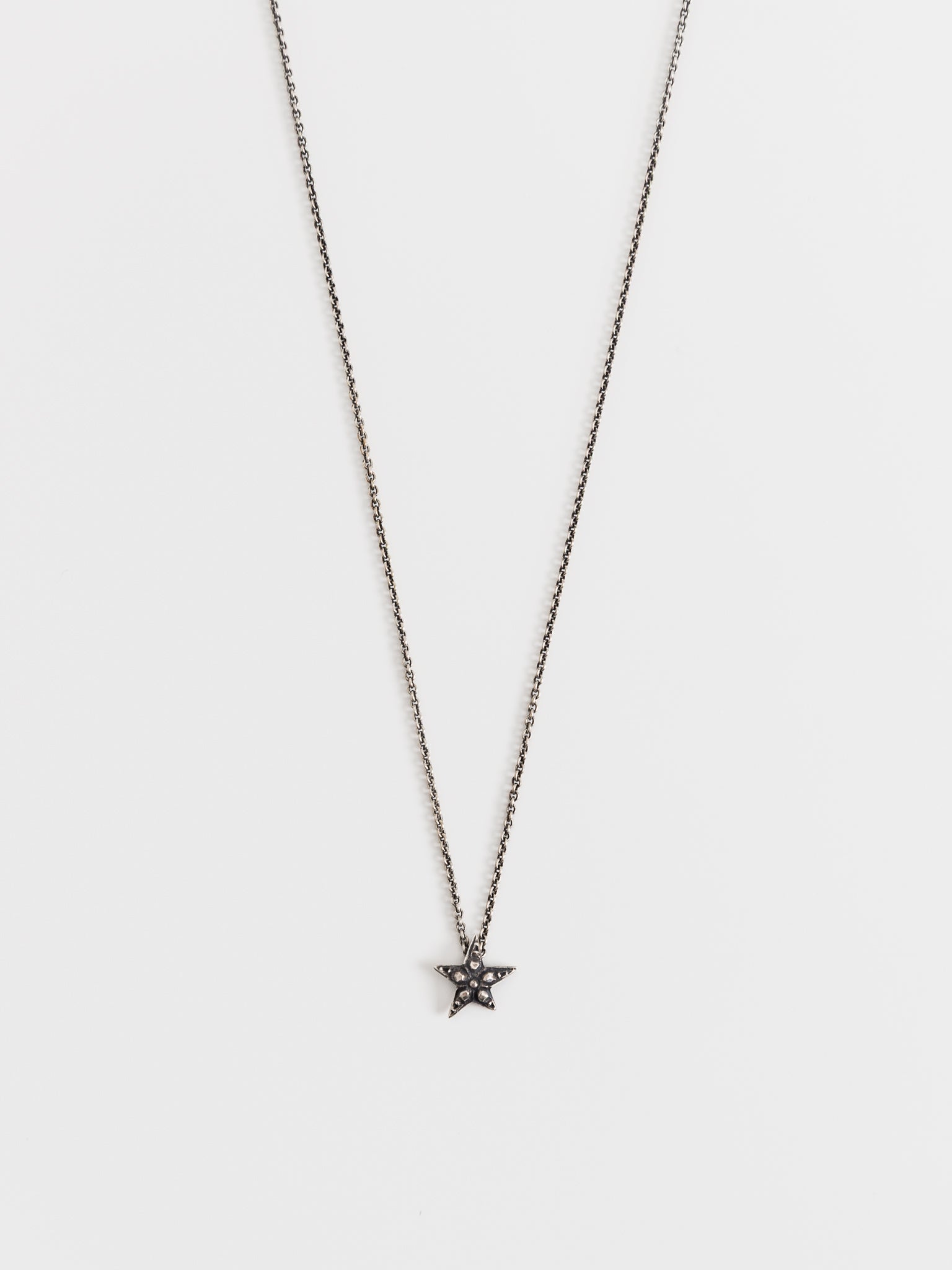 Werkstatt:München Mini Star Chain Necklace - WERKSTATT:MUNCHEN at Worthwhile - shop NECKLACES