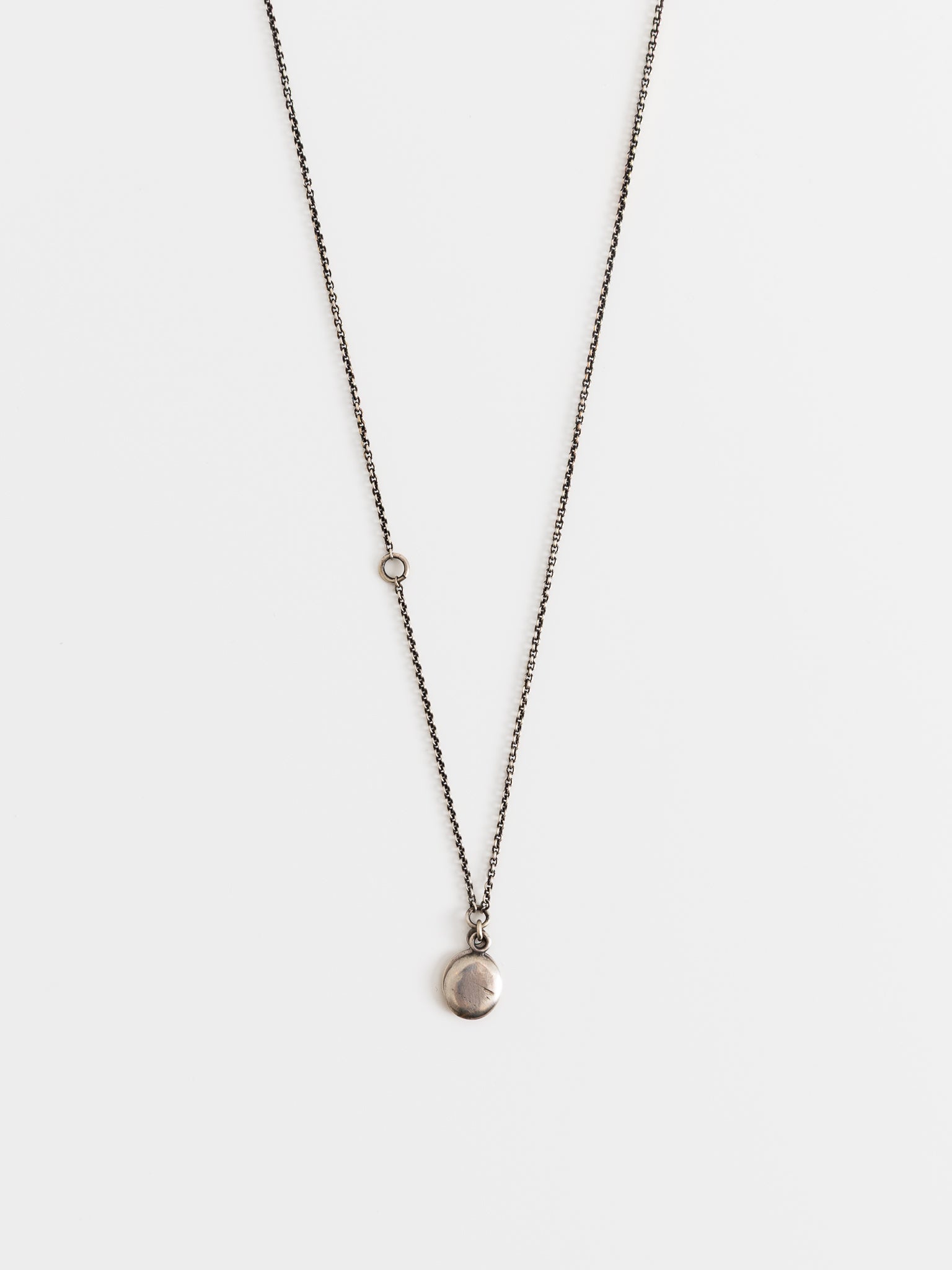 Werkstatt:München Mini Medallion Chain Necklace - WERKSTATT:MUNCHEN at Worthwhile - shop NECKLACES