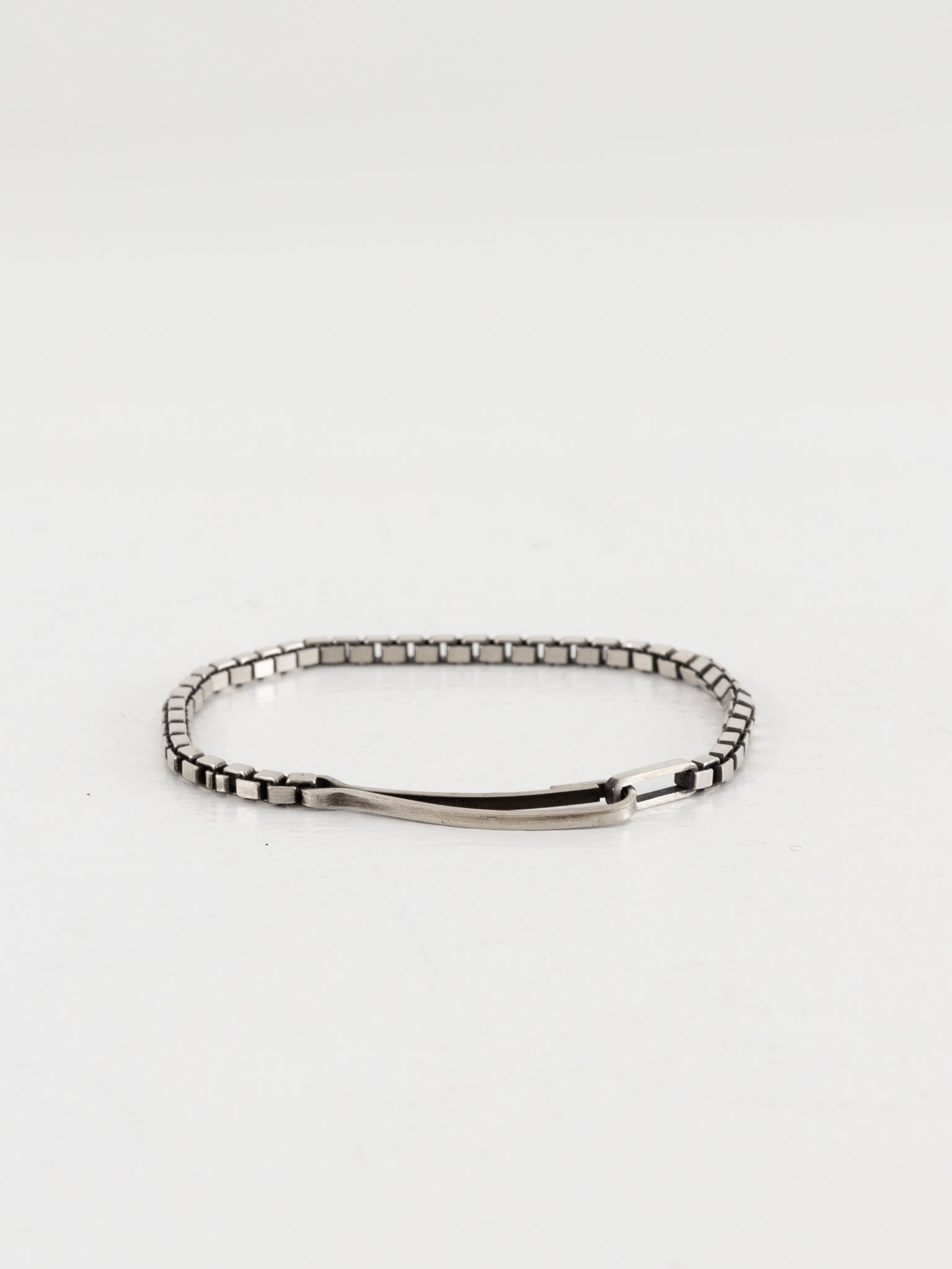 Werkstatt:München Bracelet Snaplink Box Chain - WERKSTATT:MUNCHEN at Worthwhile - shop BRACELETS
