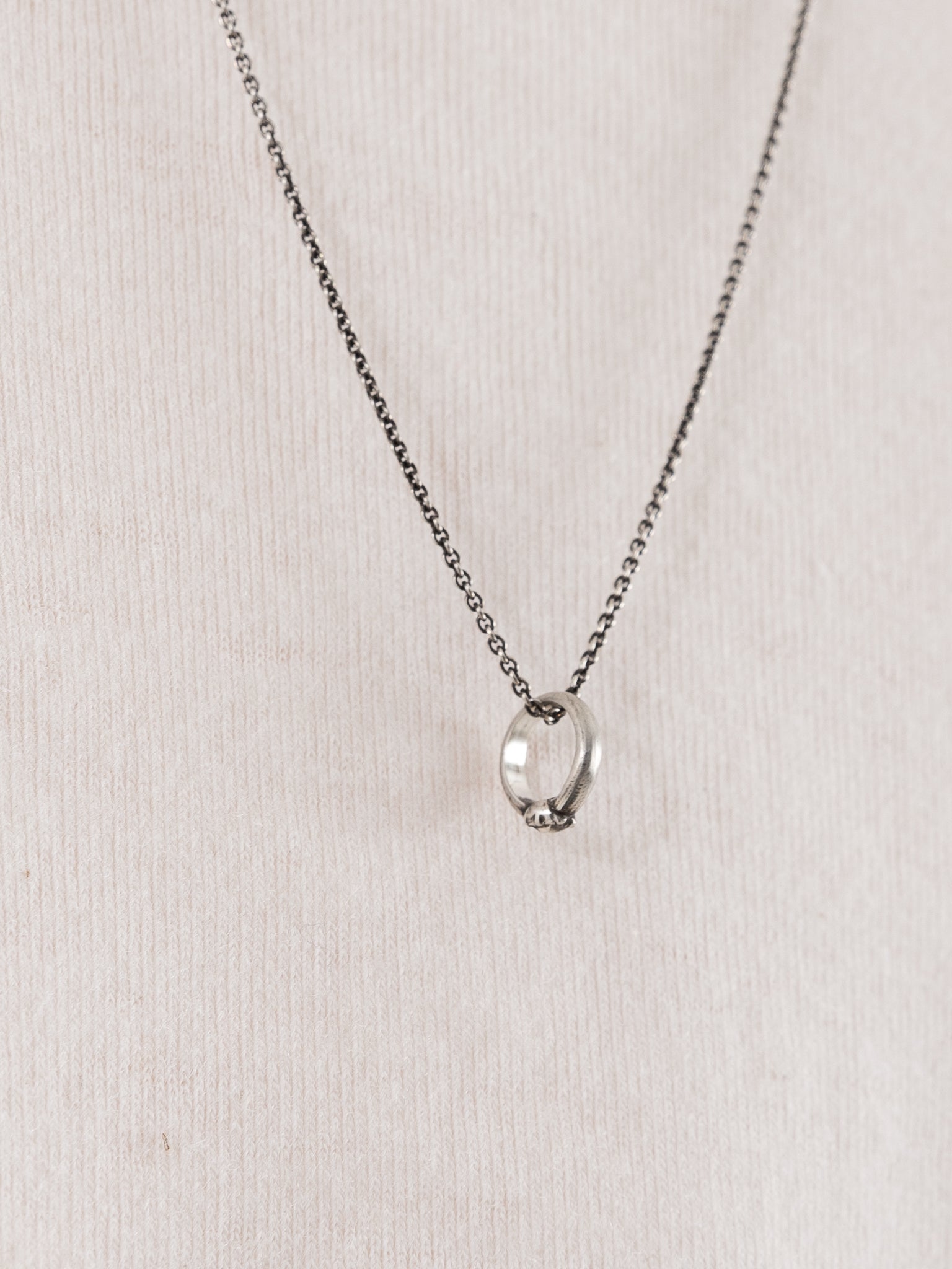 Werkstatt:München Necklace Mini Ring - WERKSTATT:MUNCHEN at Worthwhile - shop NECKLACES