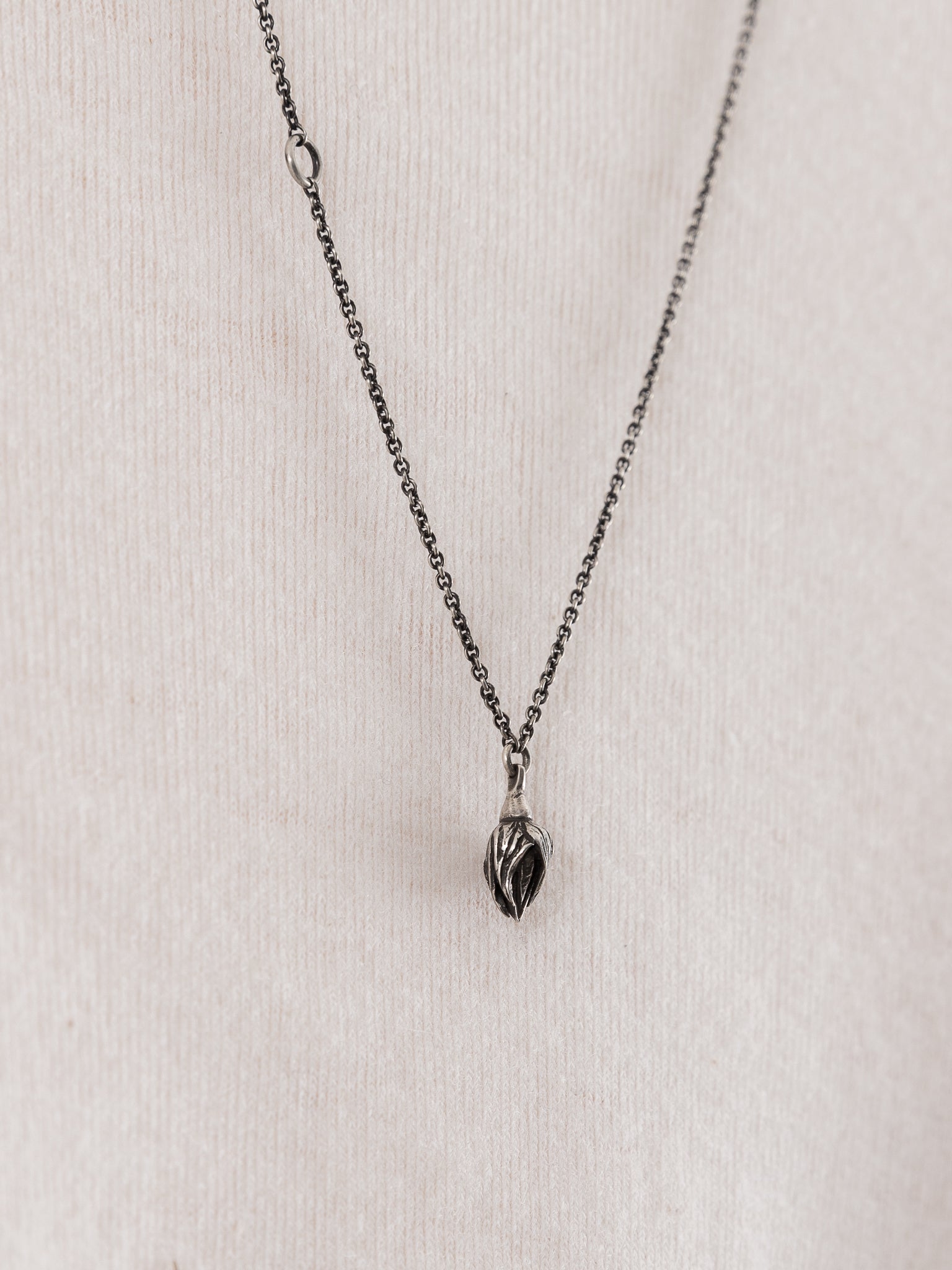 Werkstatt:München Necklace Mini Rosebud - WERKSTATT:MUNCHEN at Worthwhile - shop NECKLACES