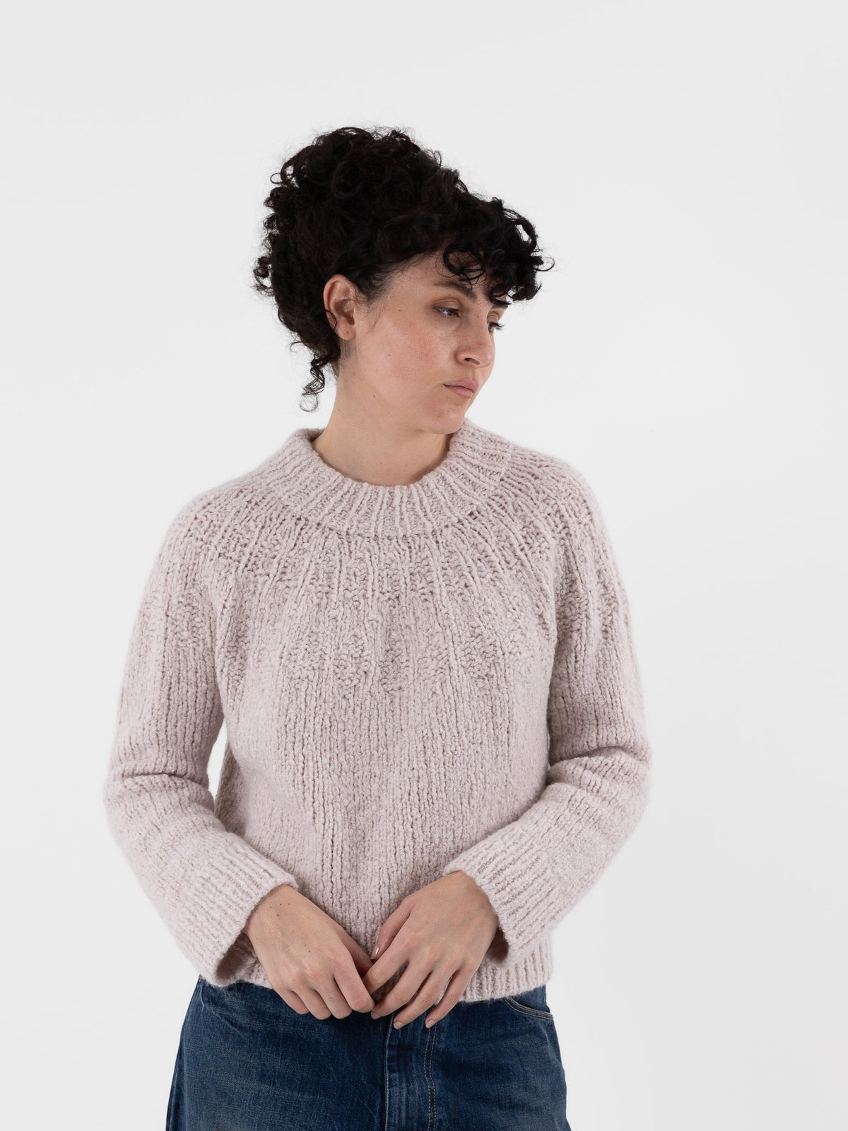 Wommelsdorff Chara Sweater in Lime - WOMMELSDORFF at Worthwhile - shop SWEATER