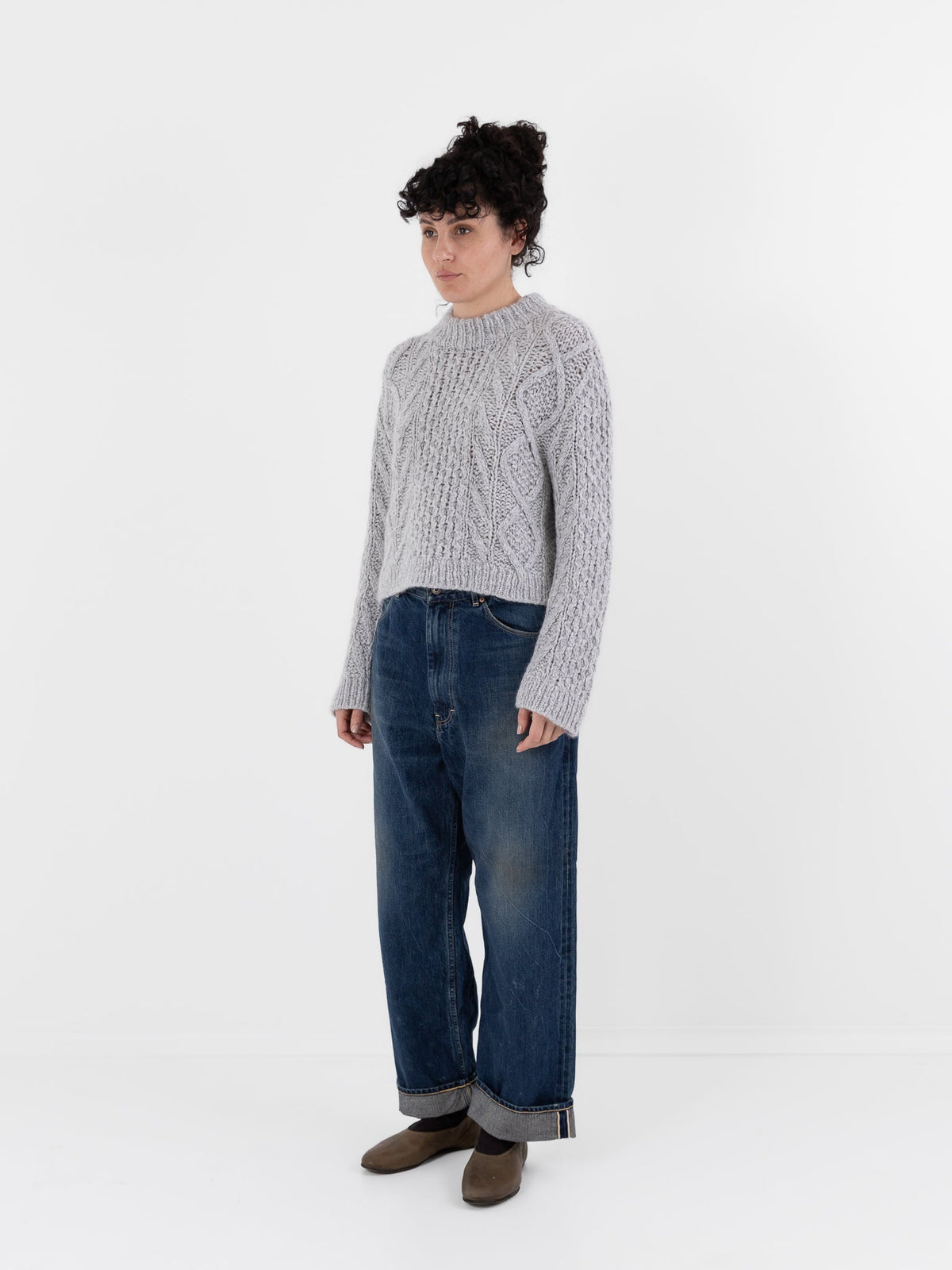Wommelsdorff Elouise Sweater in Dust - WOMMELSDORFF at Worthwhile - shop SWEATER
