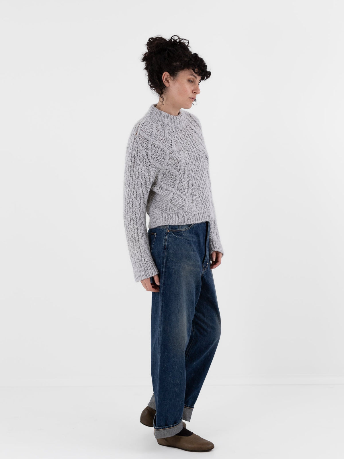Wommelsdorff Elouise Sweater in Dust - WOMMELSDORFF at Worthwhile - shop SWEATER
