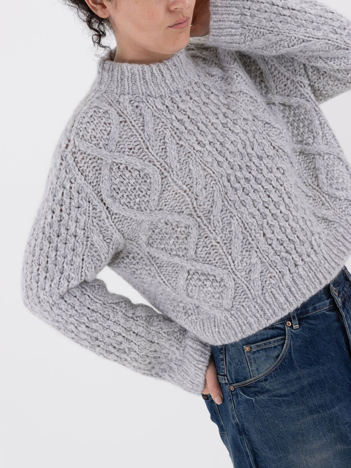 Wommelsdorff Elouise Sweater in Dust - WOMMELSDORFF at Worthwhile - shop SWEATER