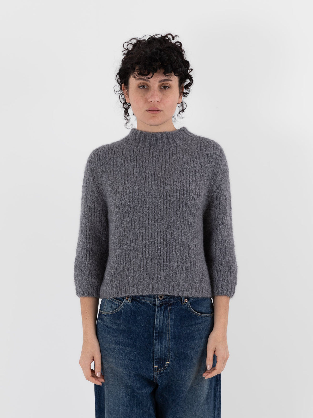 Wommelsdorff Kiki Sweater in Metal - WOMMELSDORFF at Worthwhile - shop SWEATER