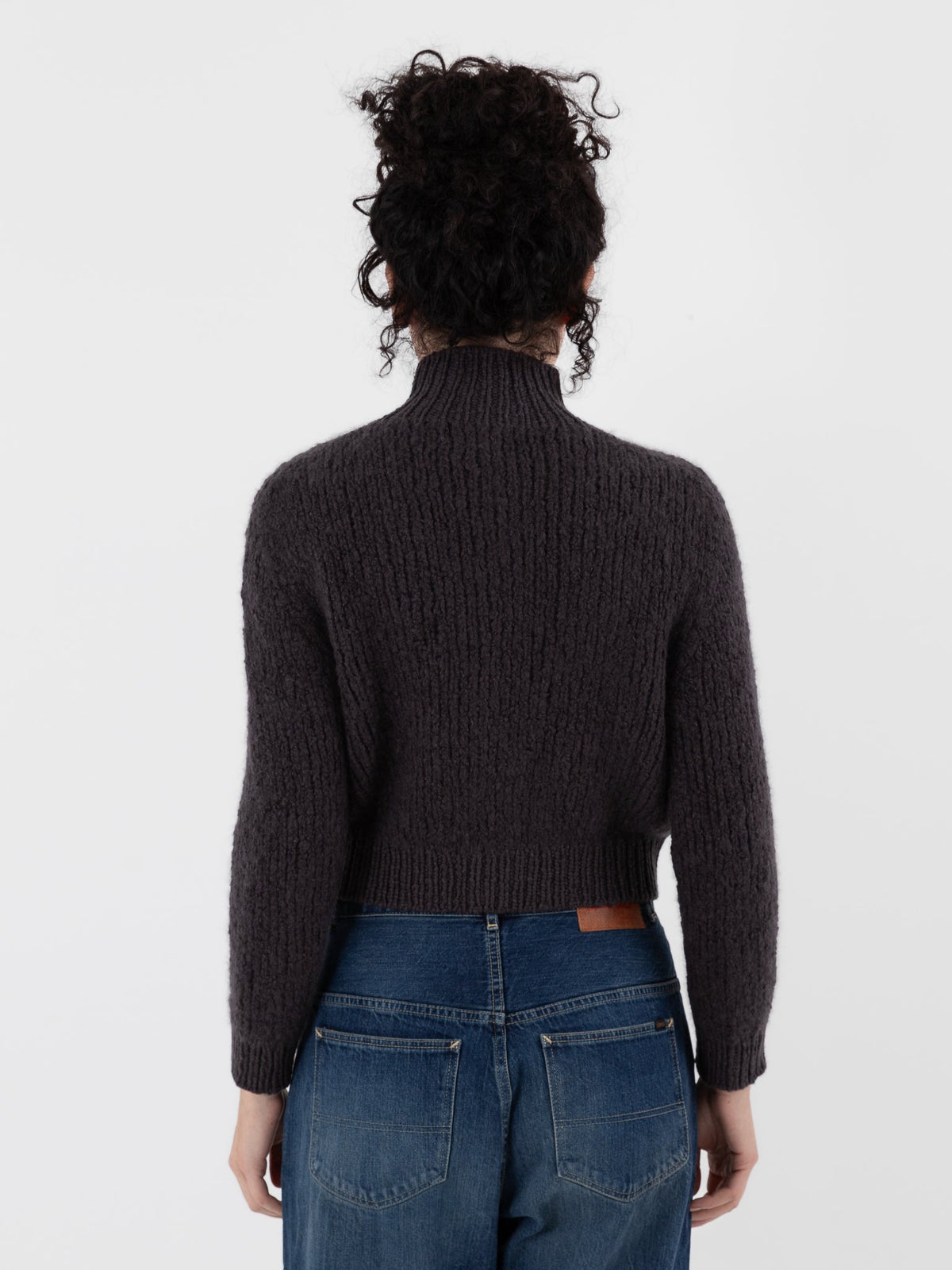 Wommelsdorff Yuri Cardigan in Shadow/Dark Taupe - WOMMELSDORFF at Worthwhile - shop CARDIGAN