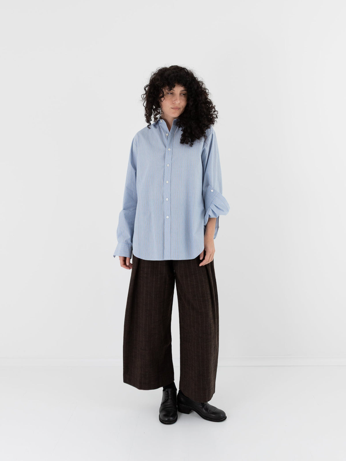 Wright + Doyle Nata Shirt in Rodor Stripe - WRIGHT + DOYLE at Worthwhile - shop TOP
