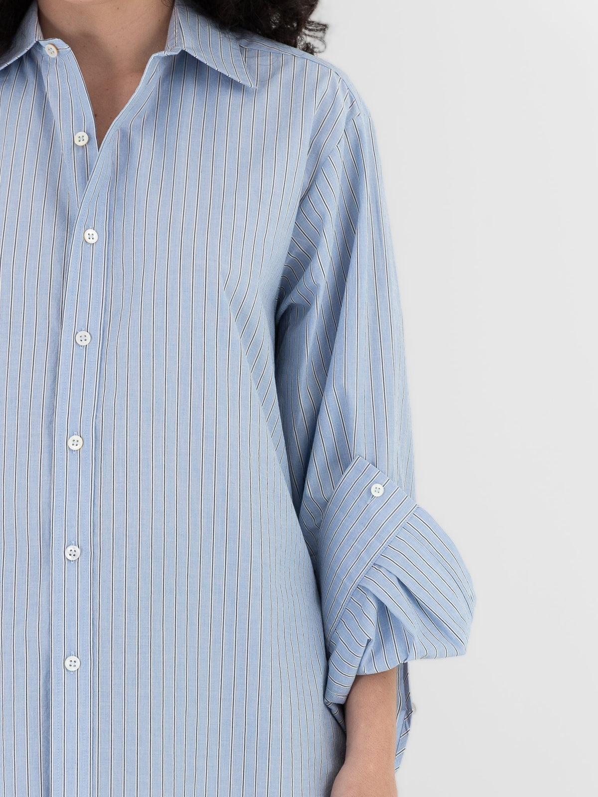 Wright + Doyle Nata Shirt in Rodor Stripe - WRIGHT + DOYLE at Worthwhile - shop TOP
