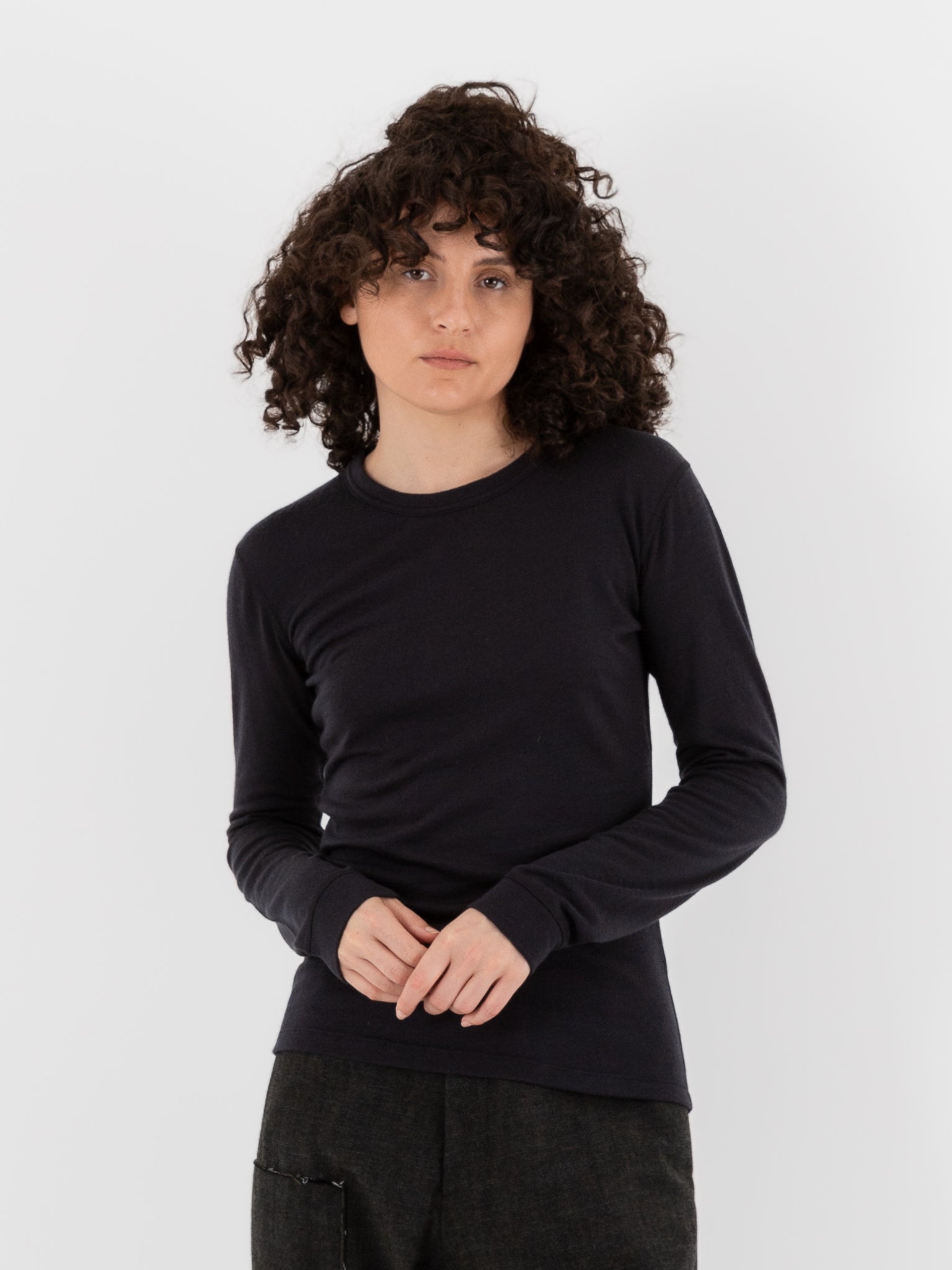 Wright + Doyle Tee in Ebony - WRIGHT + DOYLE at Worthwhile - shop TOP