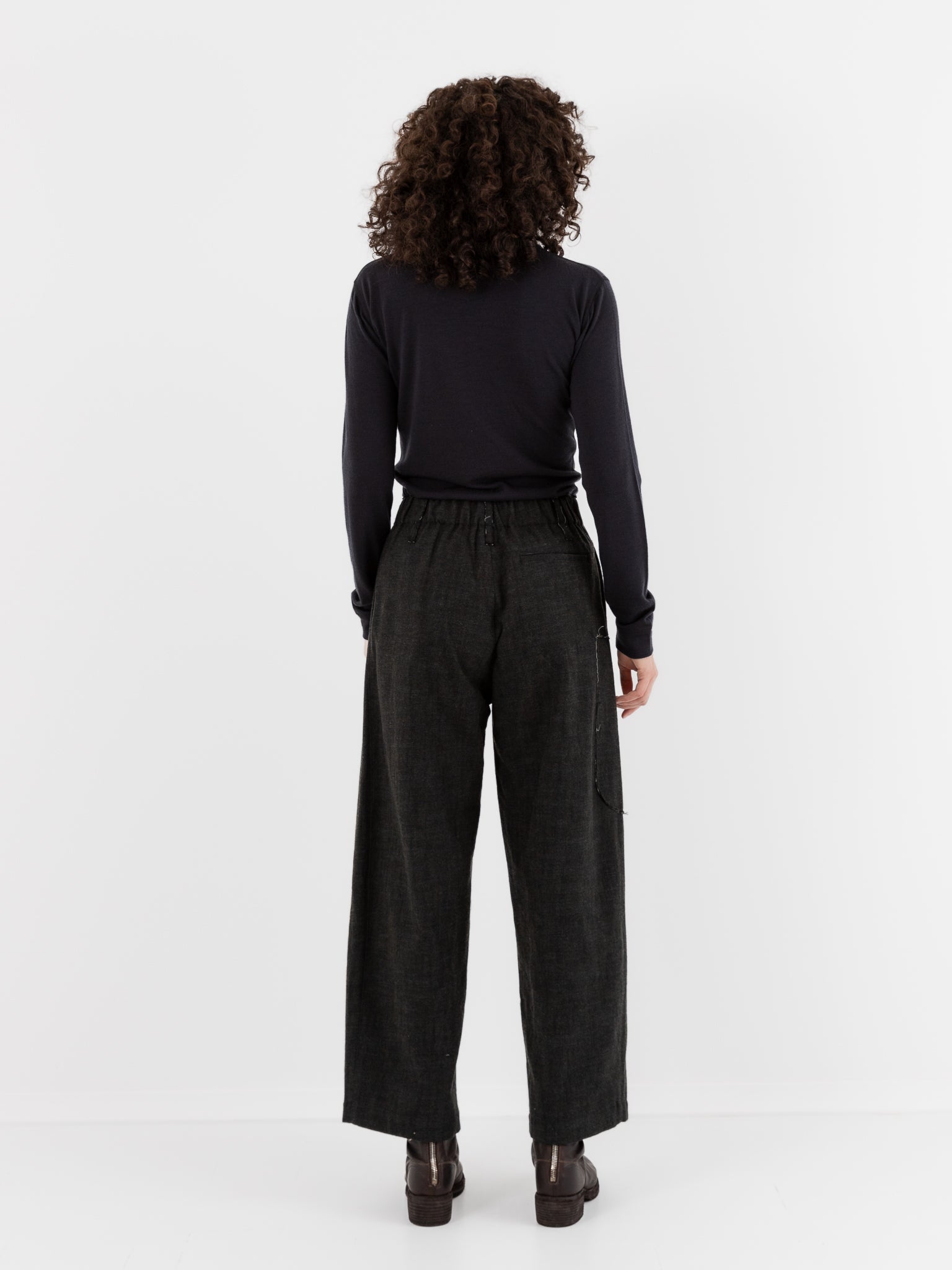 Wright + Doyle Wilhelm Trousers in Alga Green - WRIGHT + DOYLE at Worthwhile - shop PANT