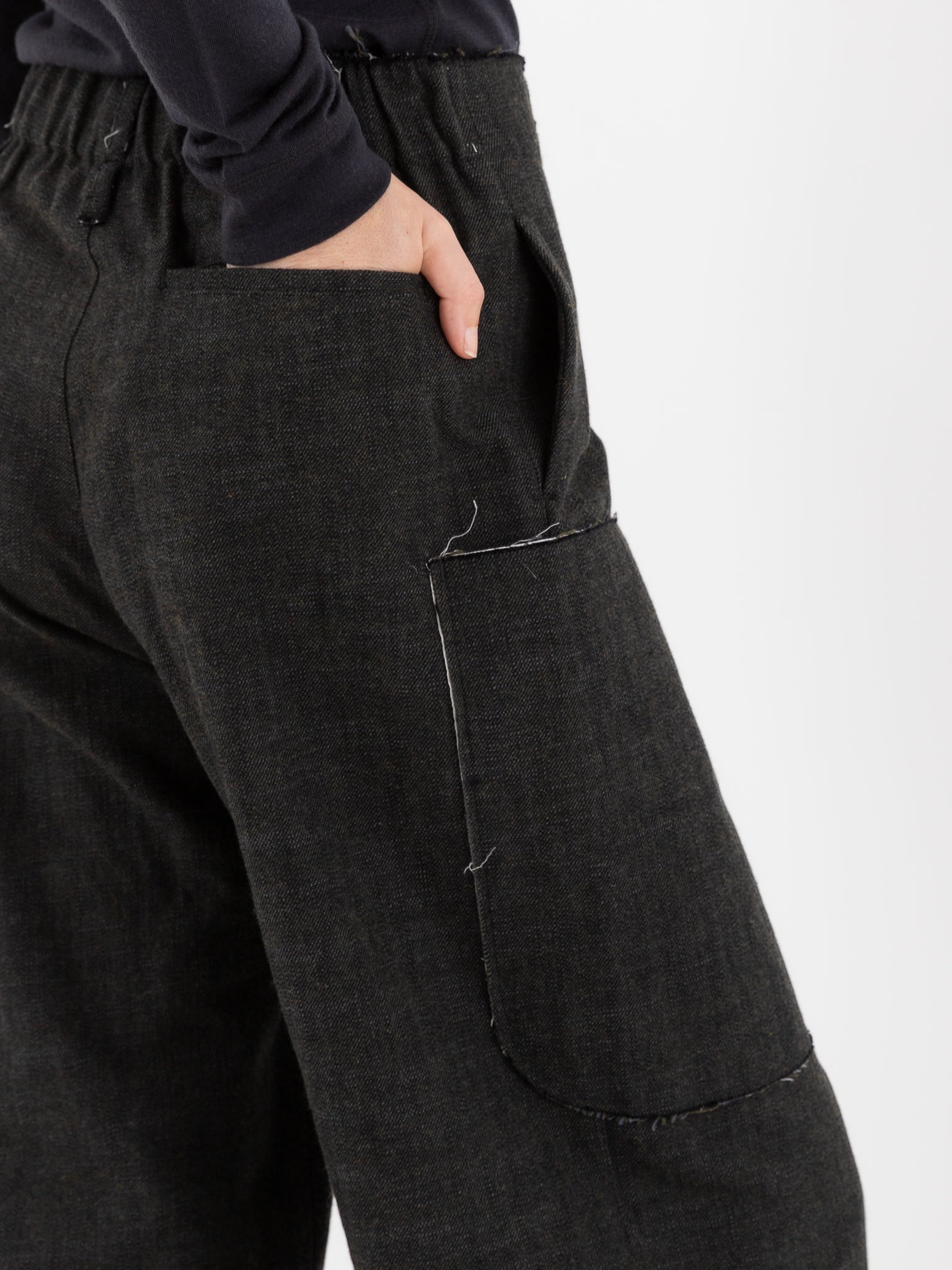 Wright + Doyle Wilhelm Trousers in Alga Green - WRIGHT + DOYLE at Worthwhile - shop PANT