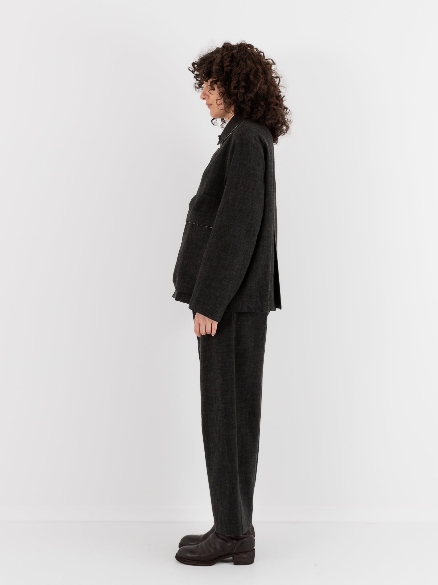 Wright + Doyle Beuys Pocket Jacket in Alga Green - WRIGHT + DOYLE at Worthwhile - shop JACKET