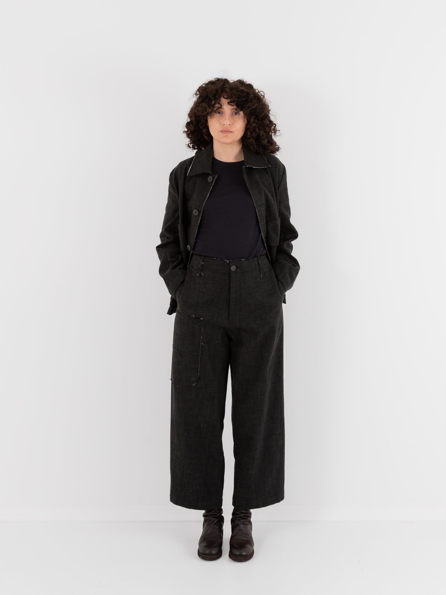 Wright + Doyle Beuys Pocket Jacket in Alga Green - WRIGHT + DOYLE at Worthwhile - shop JACKET