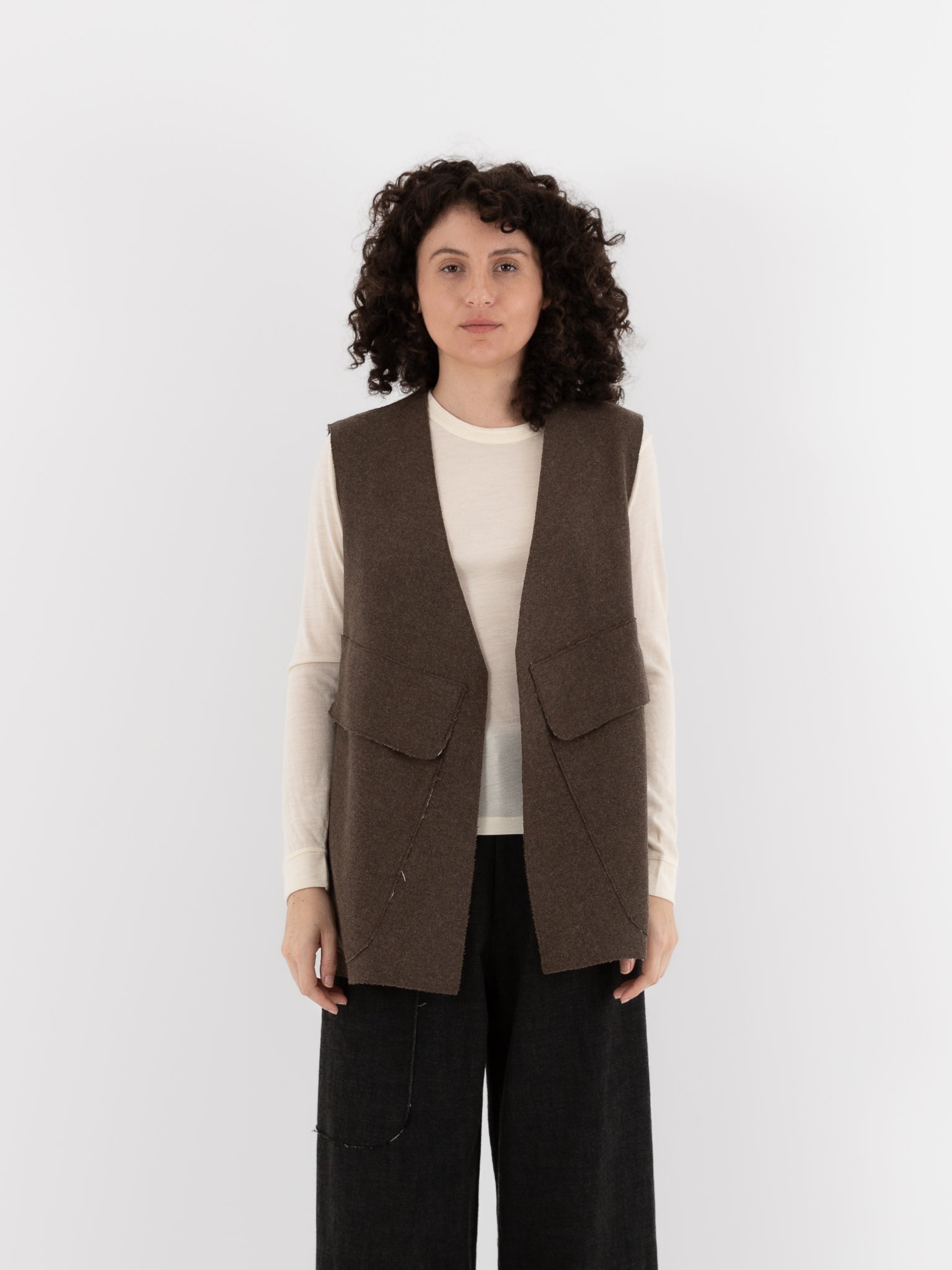 Wright + Doyle Dayton Pocket Vest in Bracken - WRIGHT + DOYLE at Worthwhile - shop VEST