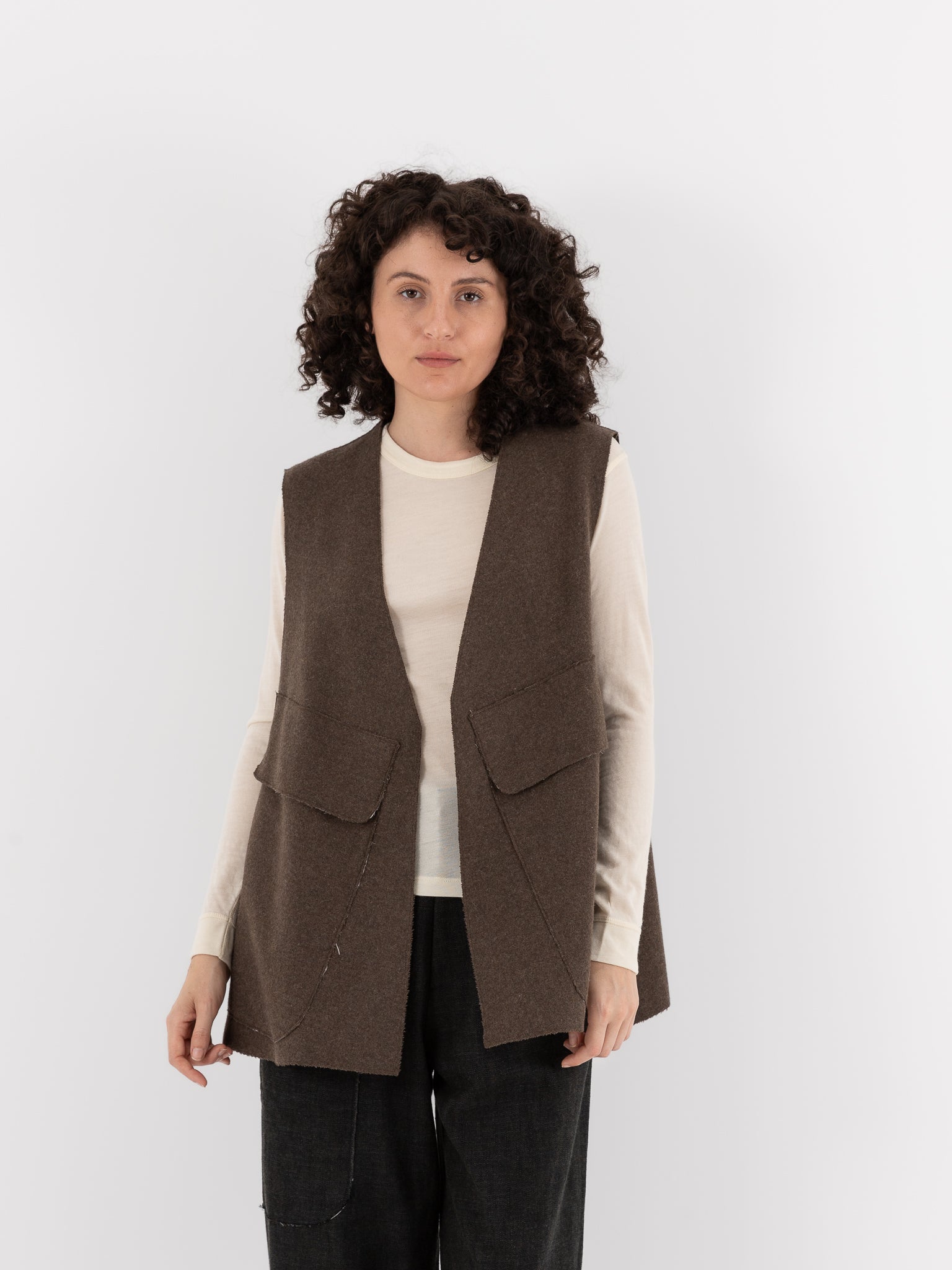 Wright + Doyle Dayton Pocket Vest in Bracken - WRIGHT + DOYLE at Worthwhile - shop VEST