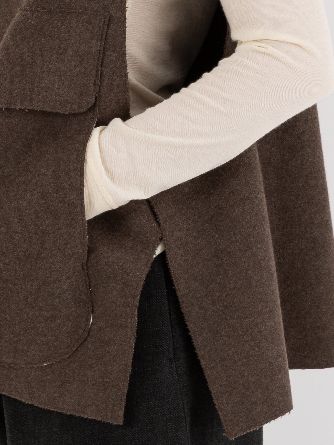 Wright + Doyle Dayton Pocket Vest in Bracken - WRIGHT + DOYLE at Worthwhile - shop VEST