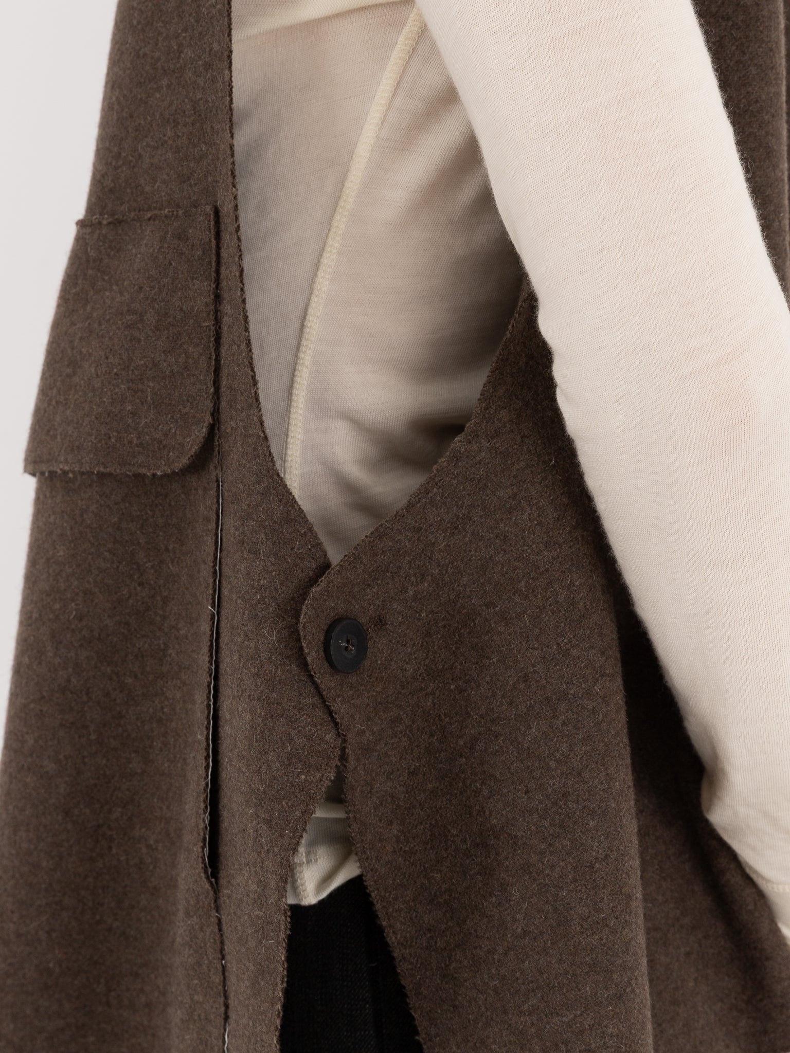 Wright + Doyle Dayton Pocket Vest in Bracken - WRIGHT + DOYLE at Worthwhile - shop VEST