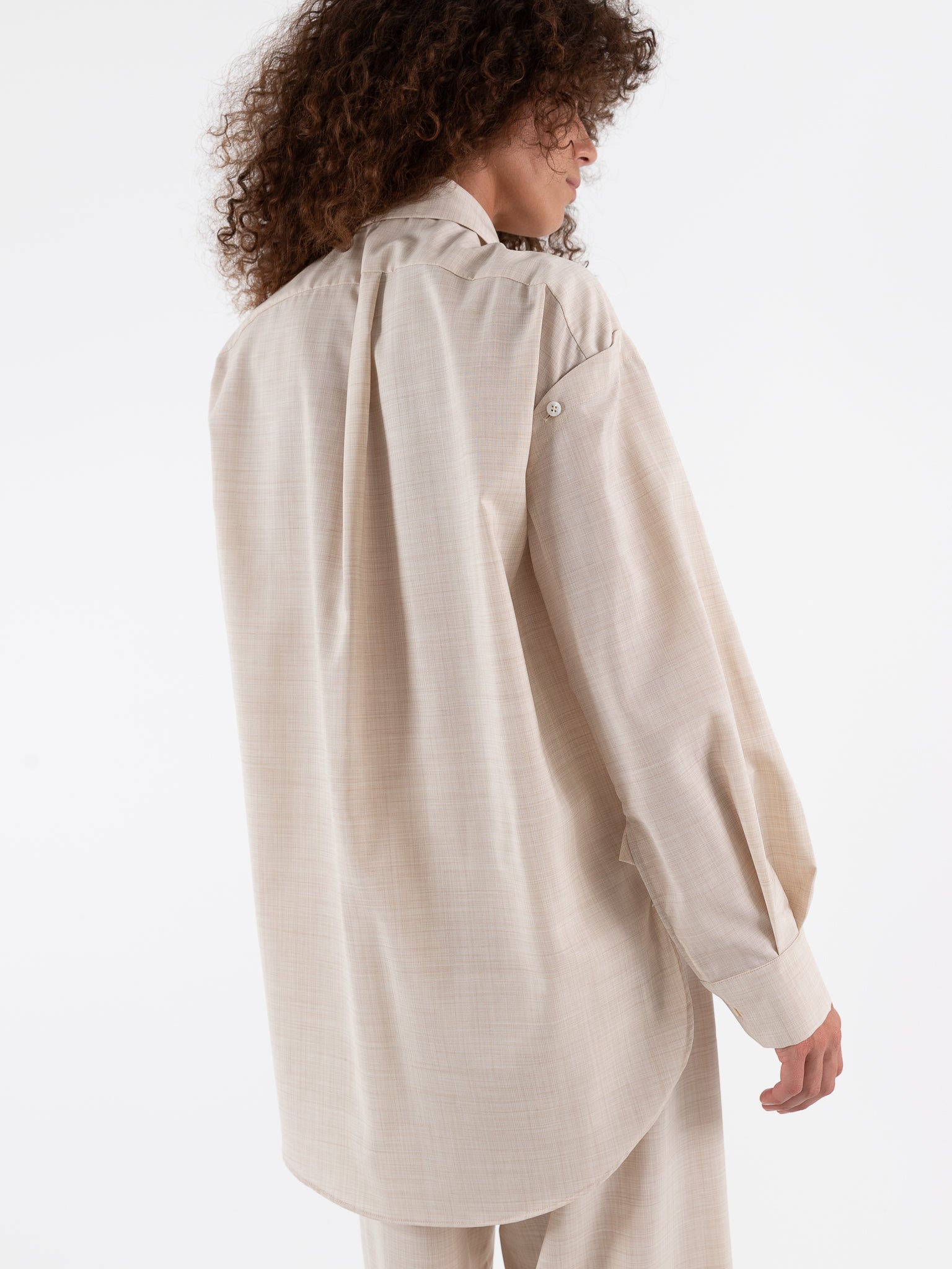 Wright + Doyle Hand Tie Shirt in Hay - WRIGHT + DOYLE at Worthwhile - shop TOP