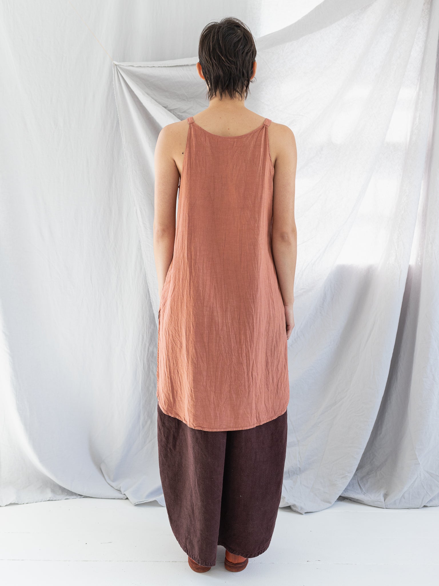 Atelier Suppan Long Top, Old Rose - Worthwhile