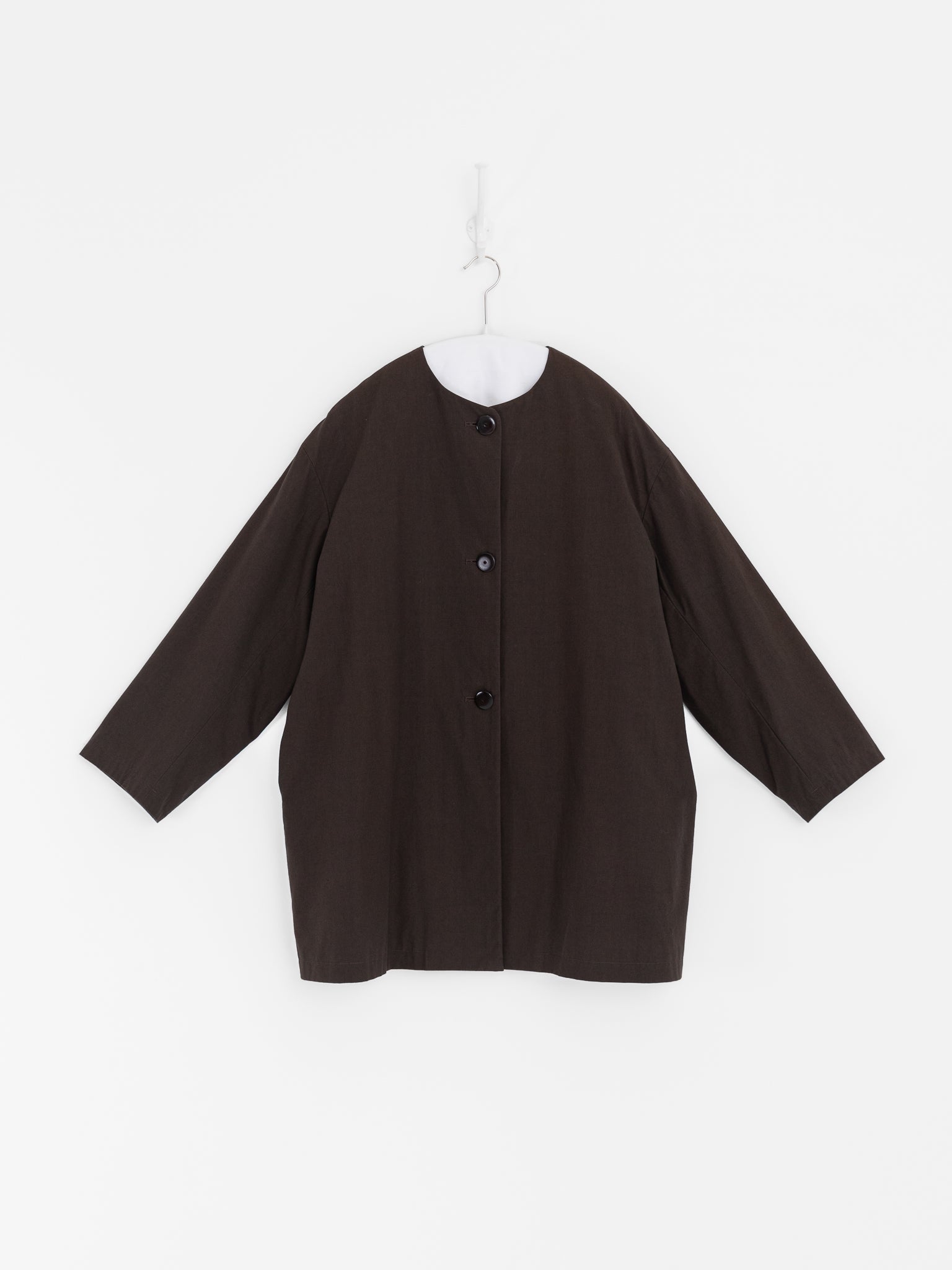 Arts & Science New Granny Short Coat in Brown - ARTS & SCIENCE at Worthwhile - shop COAT