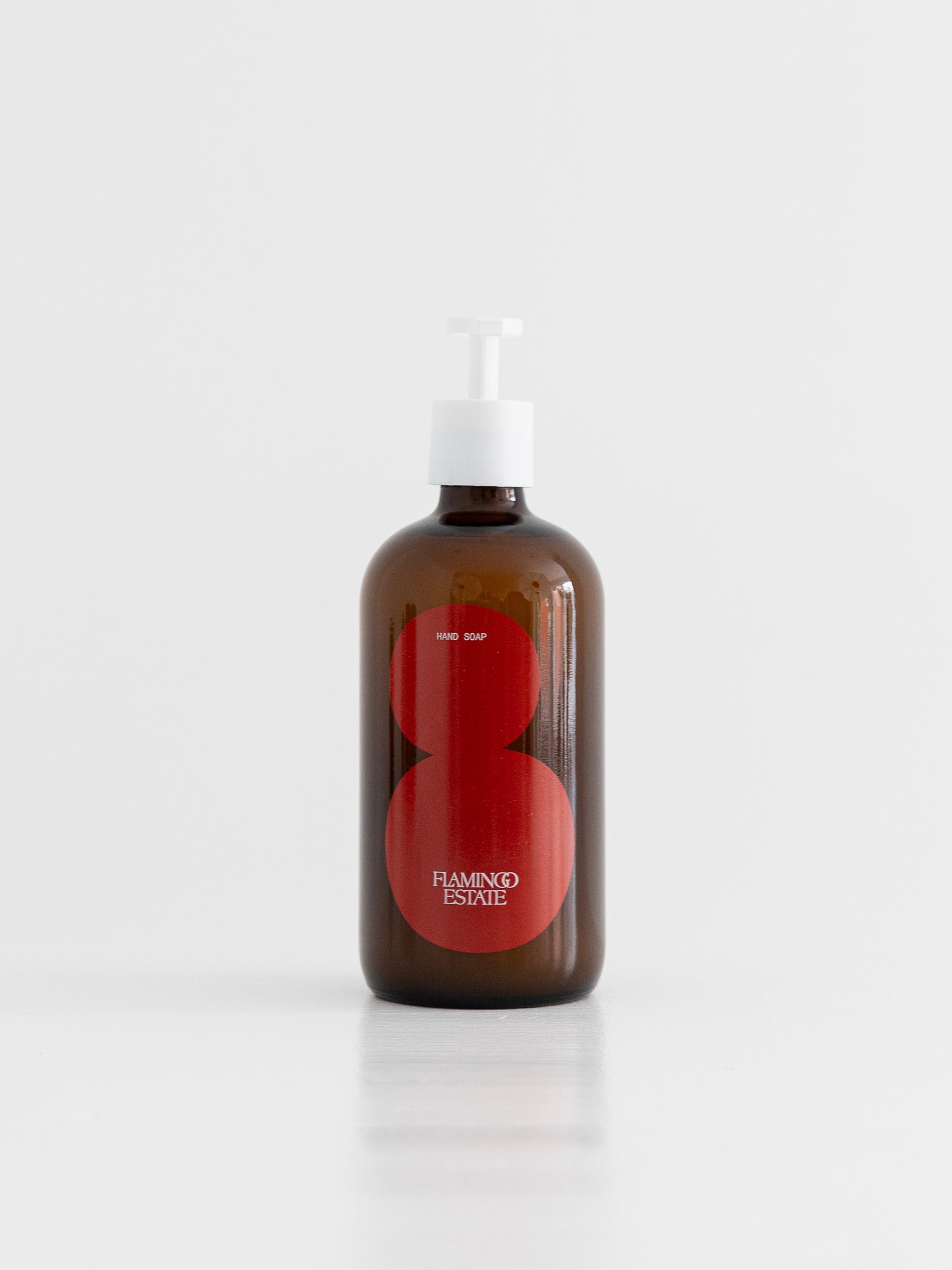 Heirloom Dish Soap in Amber Glass Bottle
