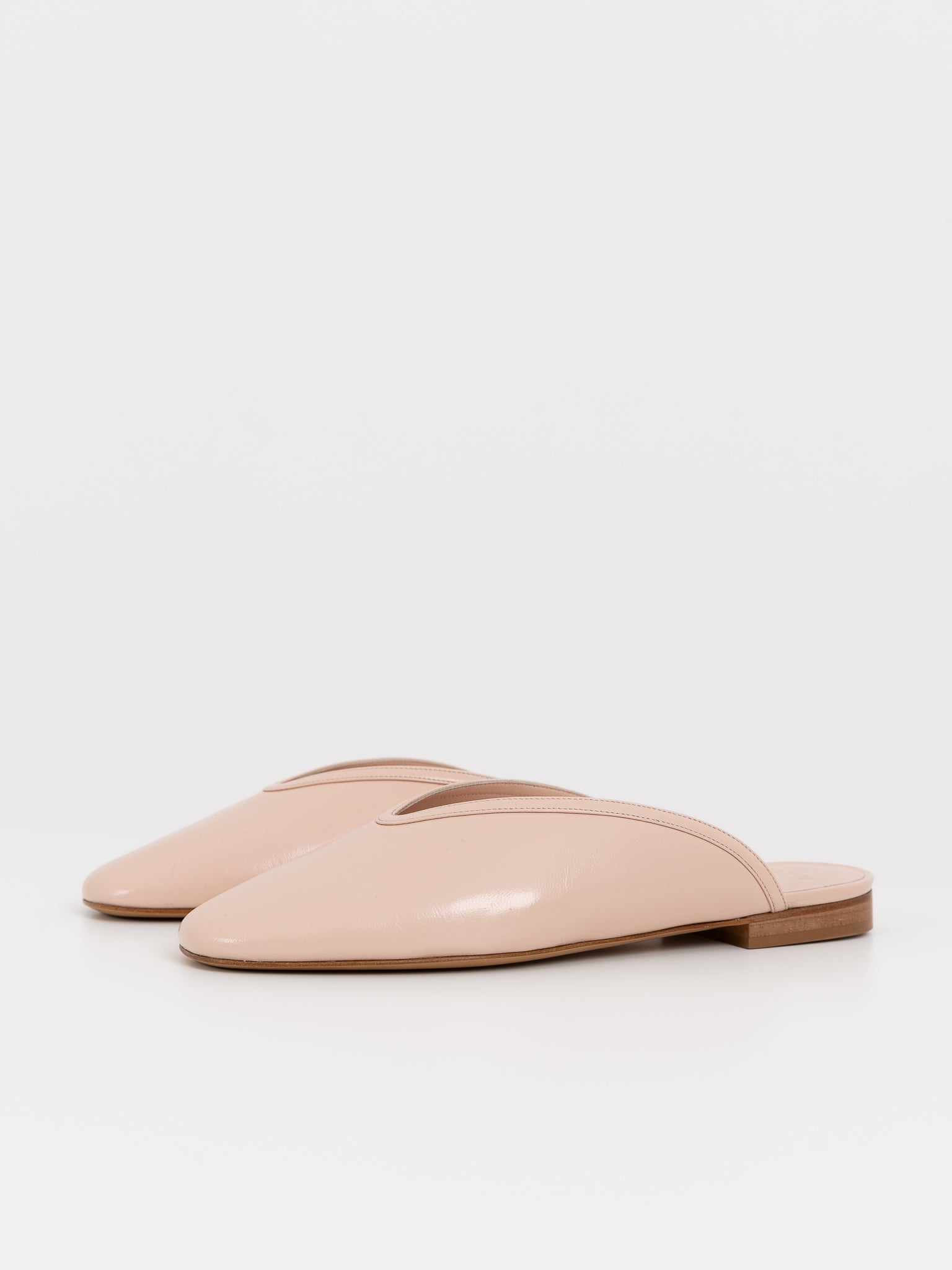 Nitto Rina Mule in Nude - NITTO at Worthwhile - shop SHOES