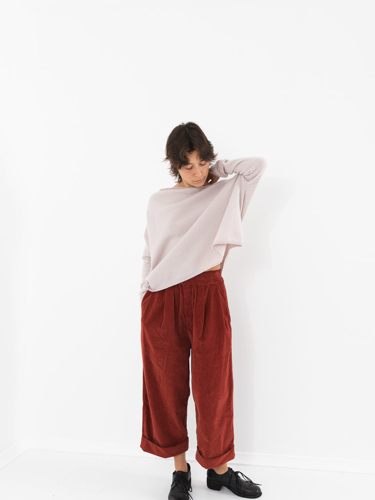 Album Di Famiglia Cashmere Sweater, Fog - Worthwhile