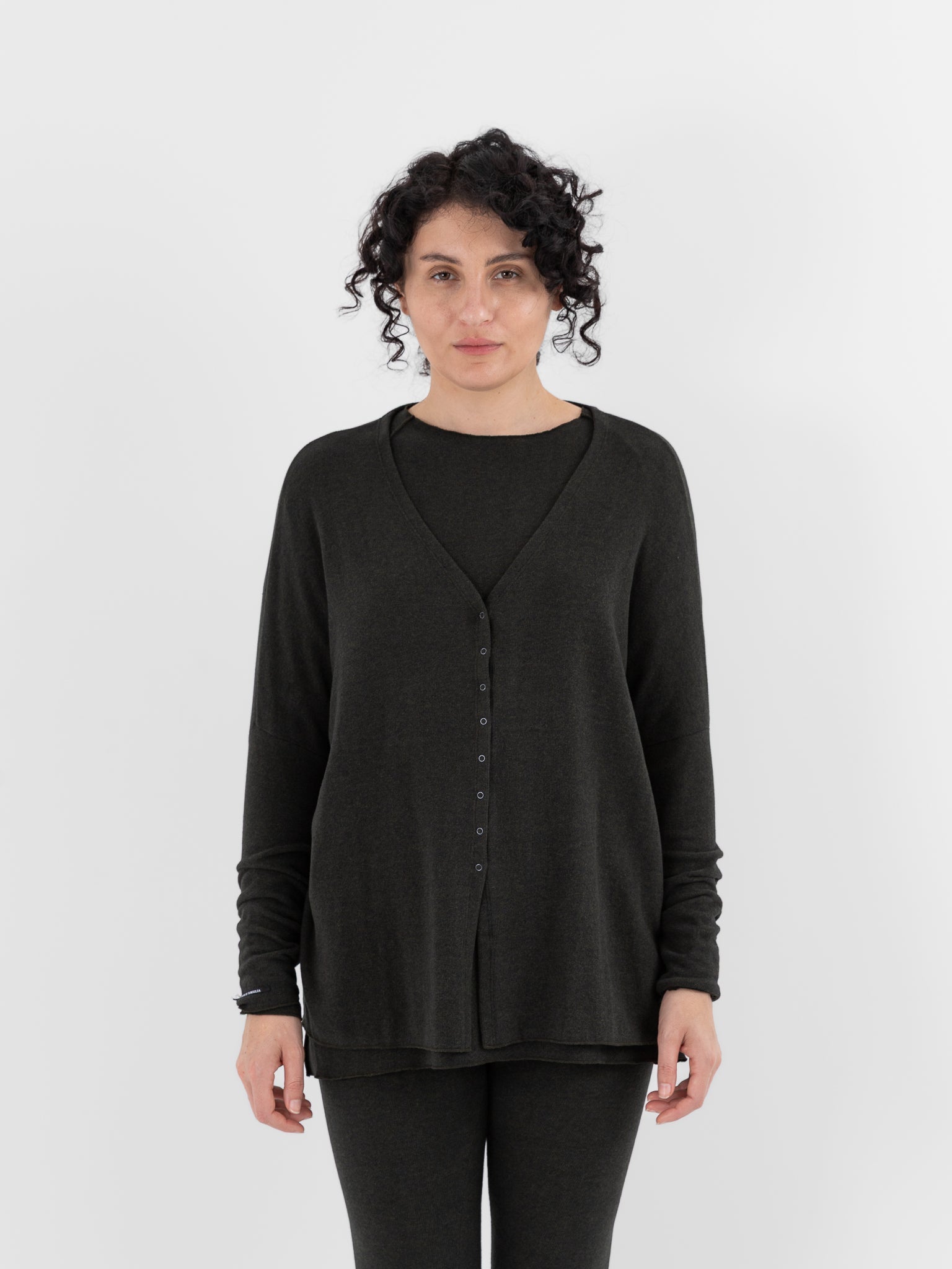 Album di Famiglia Cardigan JP in Forest - ALBUM DI FAMIGLIA at Worthwhile - shop CARDIGAN