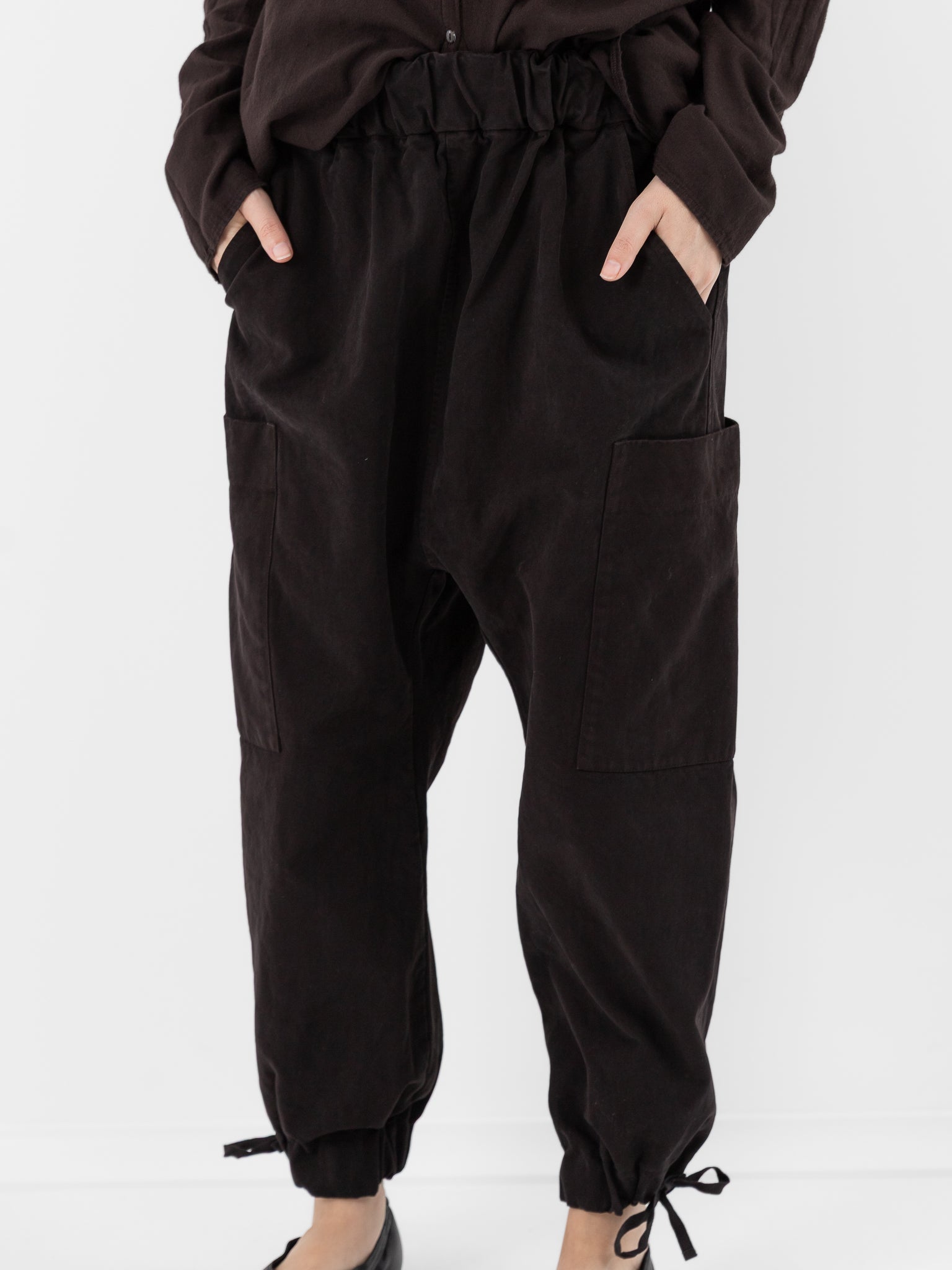 Album di Famiglia Cargo Trousers WCC in Brown - ALBUM DI FAMIGLIA at Worthwhile - shop PANT