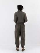 Album di Famiglia Cargo Trousers WCC in Taupe - ALBUM DI FAMIGLIA at Worthwhile - shop PANT
