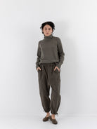 Album di Famiglia Cargo Trousers WCC in Taupe - ALBUM DI FAMIGLIA at Worthwhile - shop PANT
