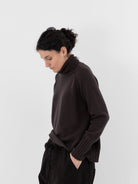 Album di Famiglia Dolcevita WS in Brown - ALBUM DI FAMIGLIA at Worthwhile - shop SWEATER