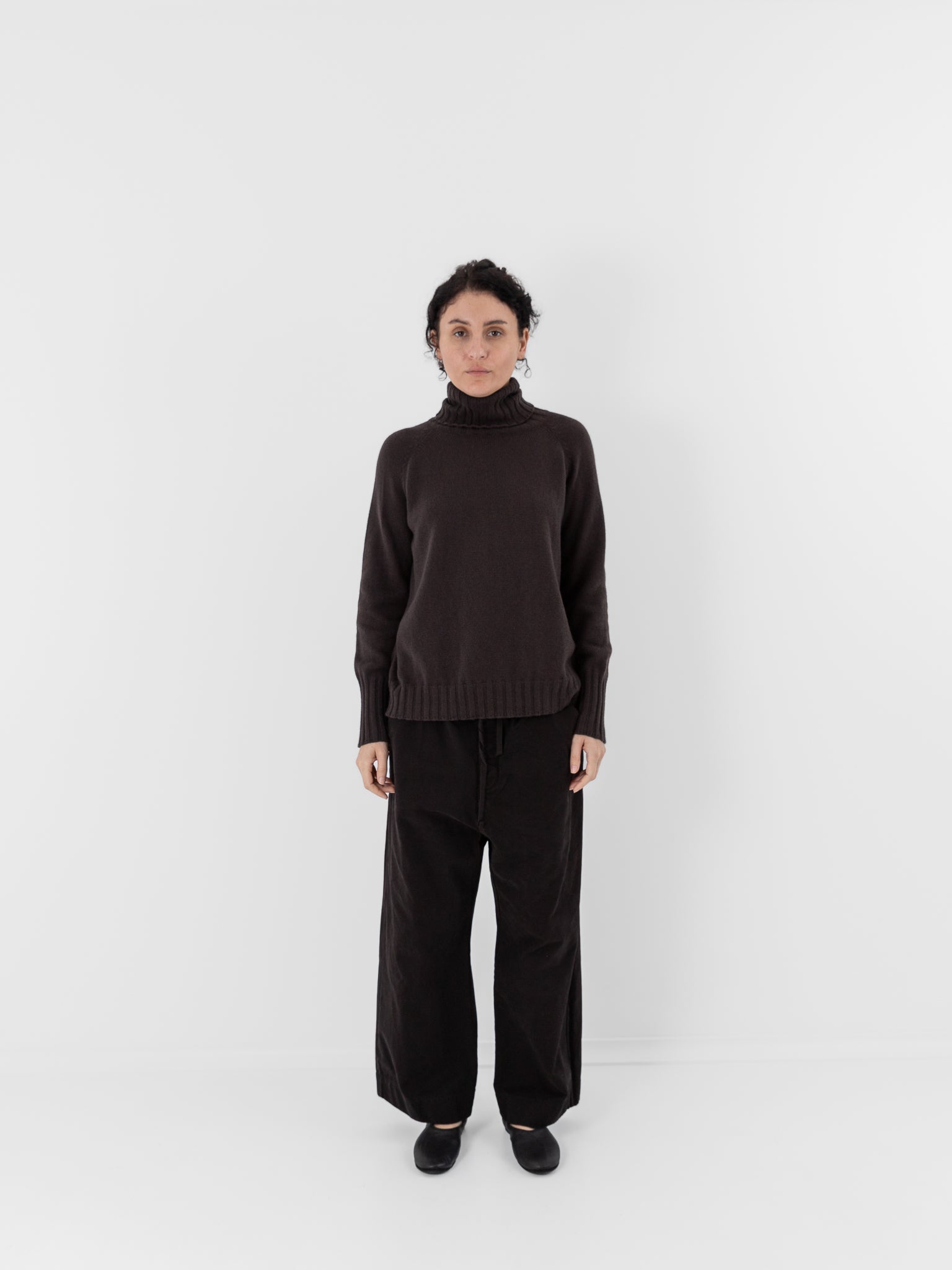Album di Famiglia Dolcevita WS in Brown - ALBUM DI FAMIGLIA at Worthwhile - shop SWEATER
