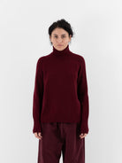 Album di Famiglia Dolcevita WS in Wine - ALBUM DI FAMIGLIA at Worthwhile - shop SWEATER