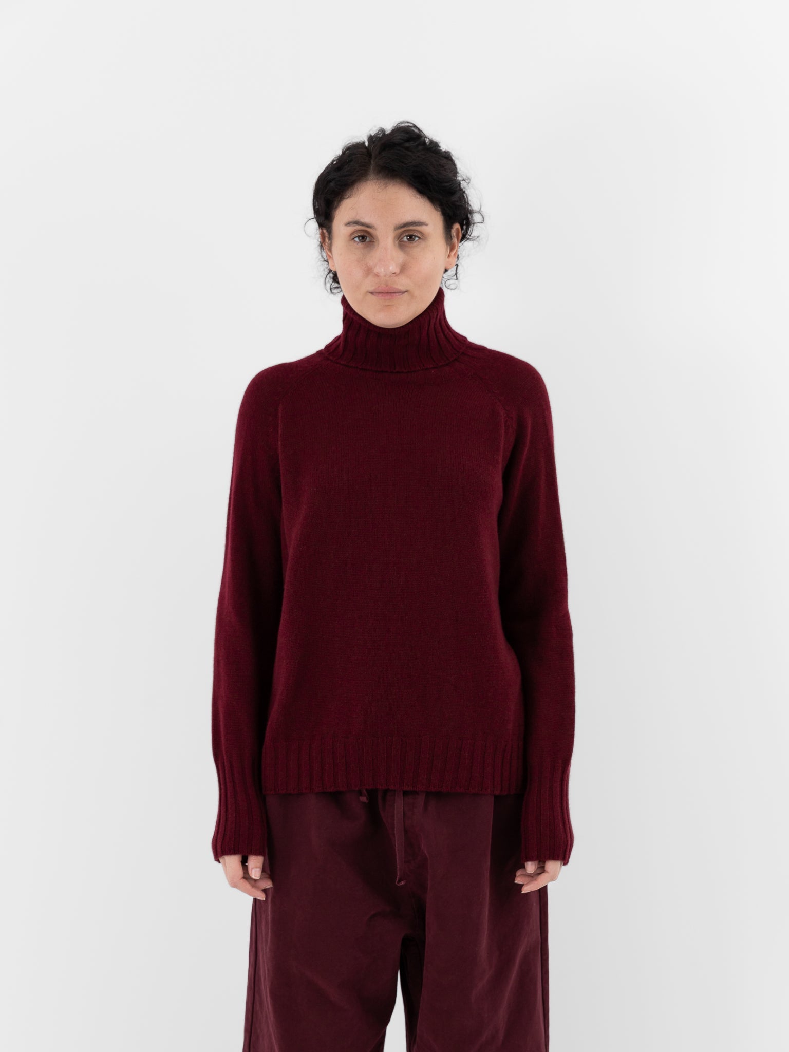 Album di Famiglia Dolcevita WS in Wine - ALBUM DI FAMIGLIA at Worthwhile - shop SWEATER
