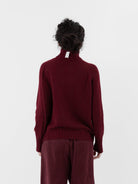 Album di Famiglia Dolcevita WS in Wine - ALBUM DI FAMIGLIA at Worthwhile - shop SWEATER